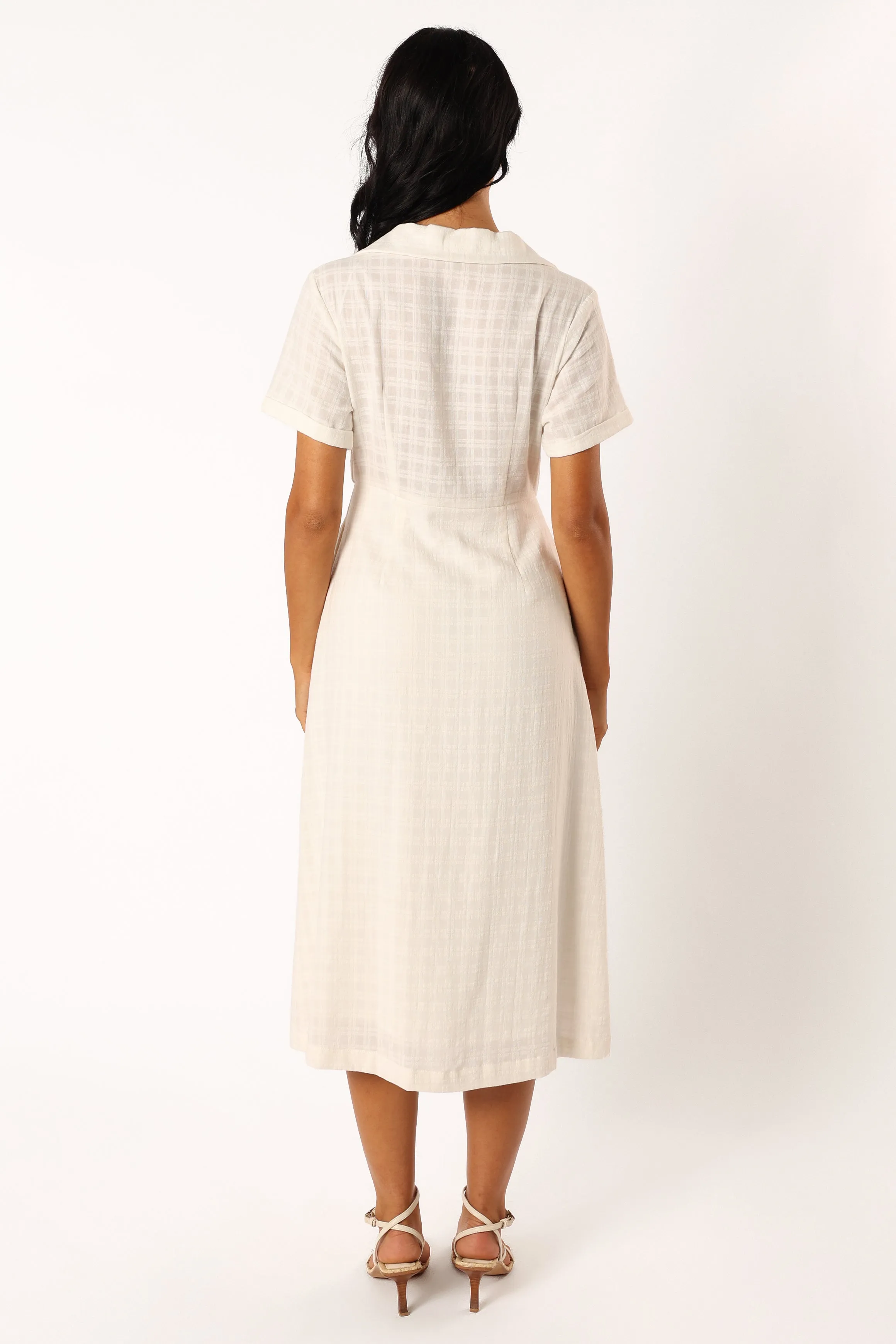 Lawson Midi Dress - White