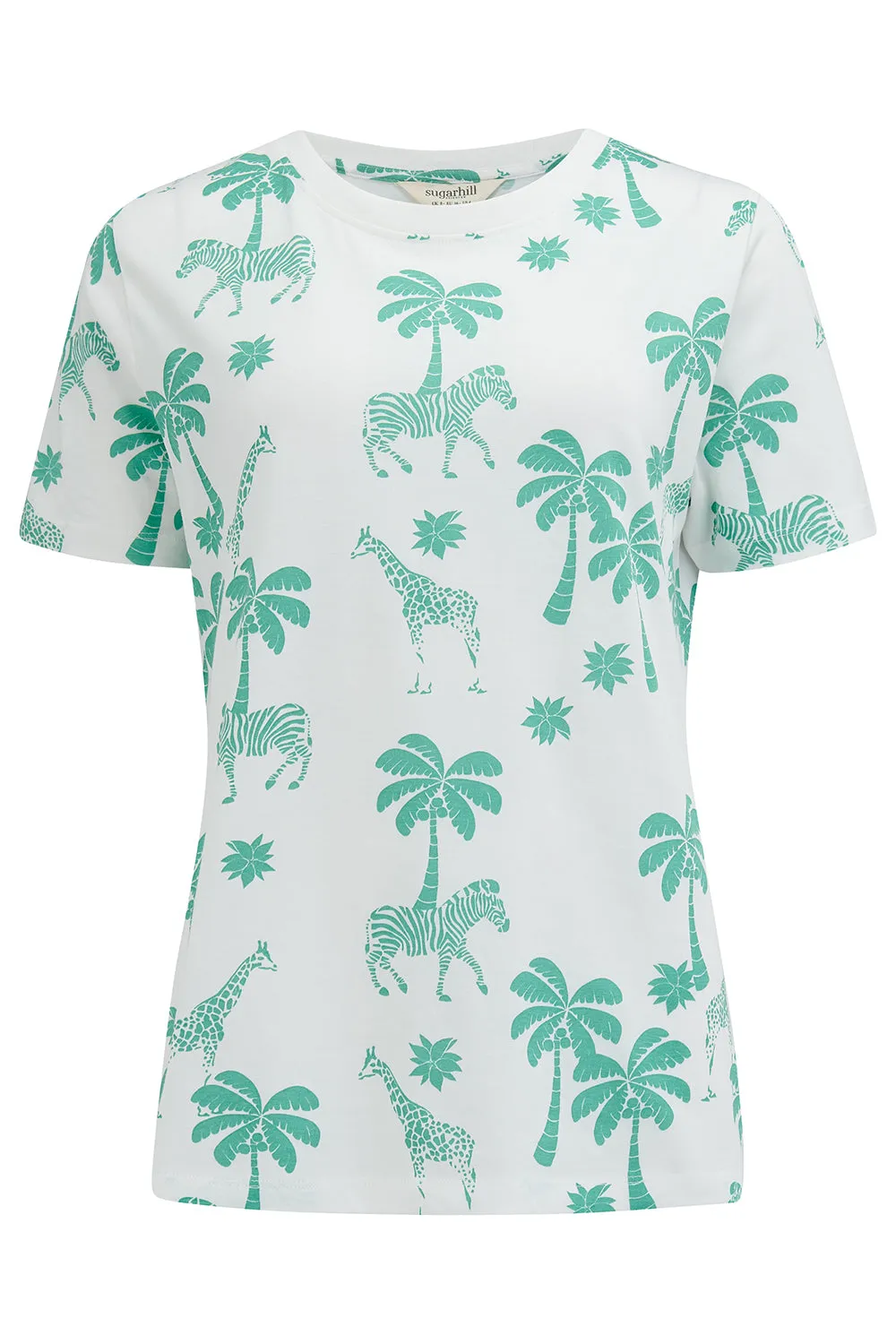 Maggie T-shirt - Off-white. Savannah Oasis