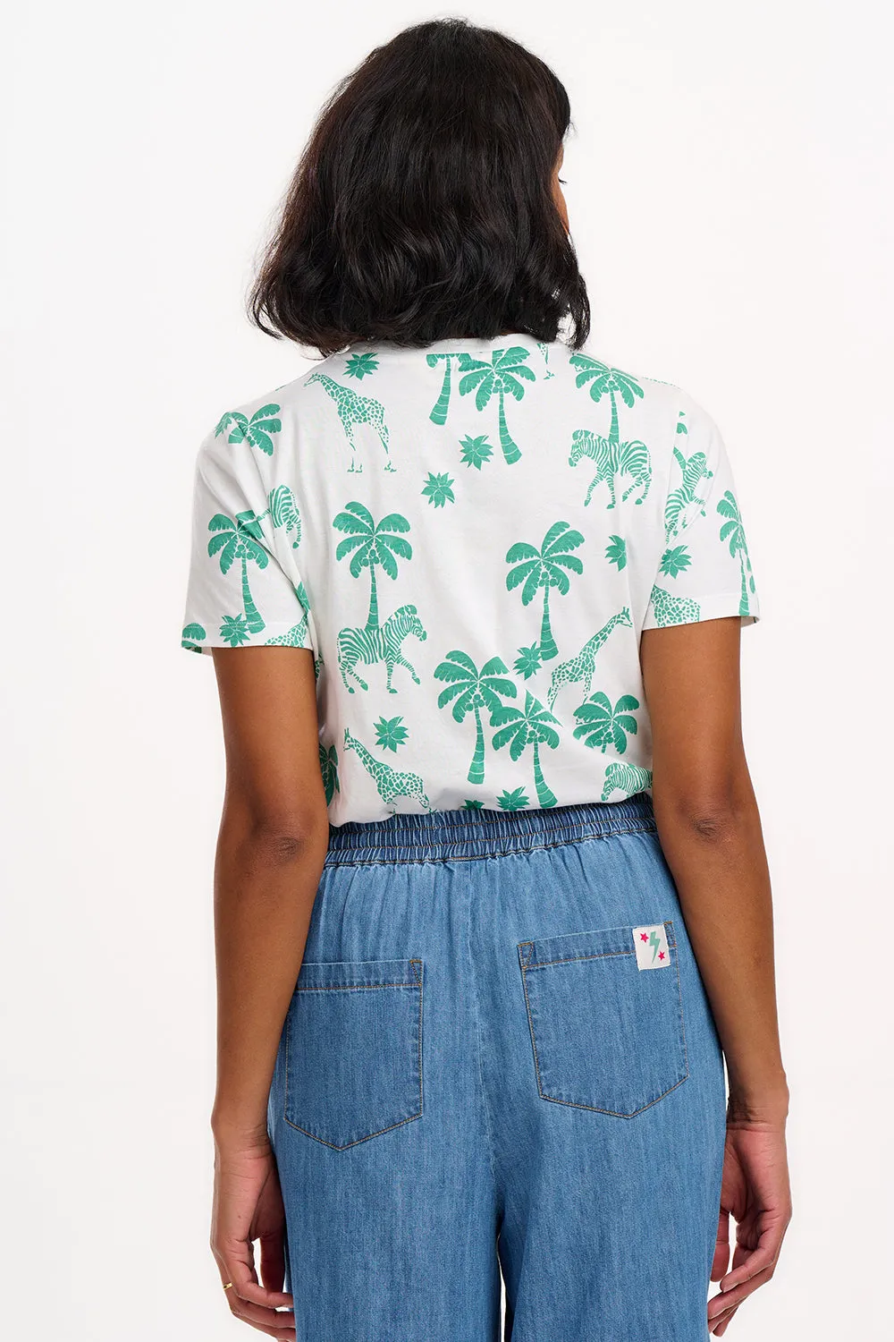 Maggie T-shirt - Off-white. Savannah Oasis