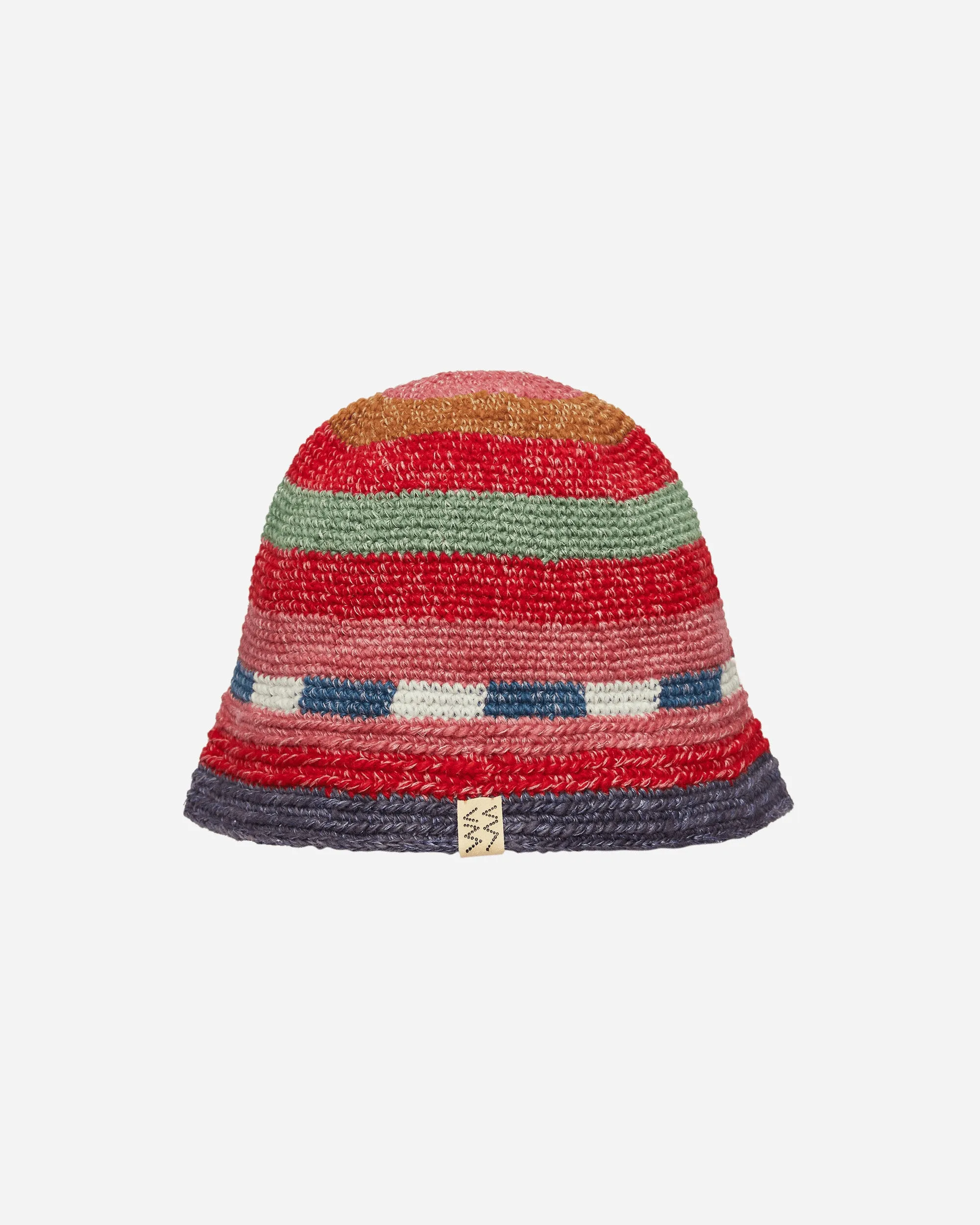 Meda Crochet Knit Hat Multicolor