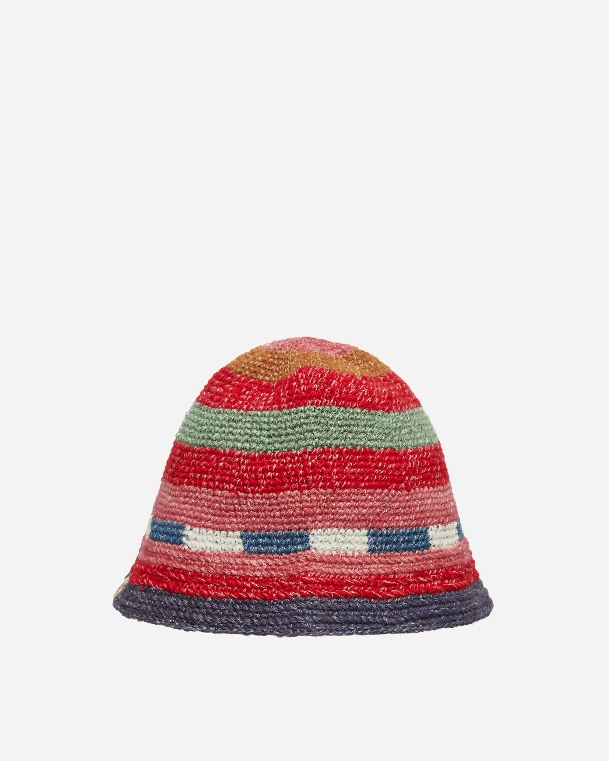 Meda Crochet Knit Hat Multicolor