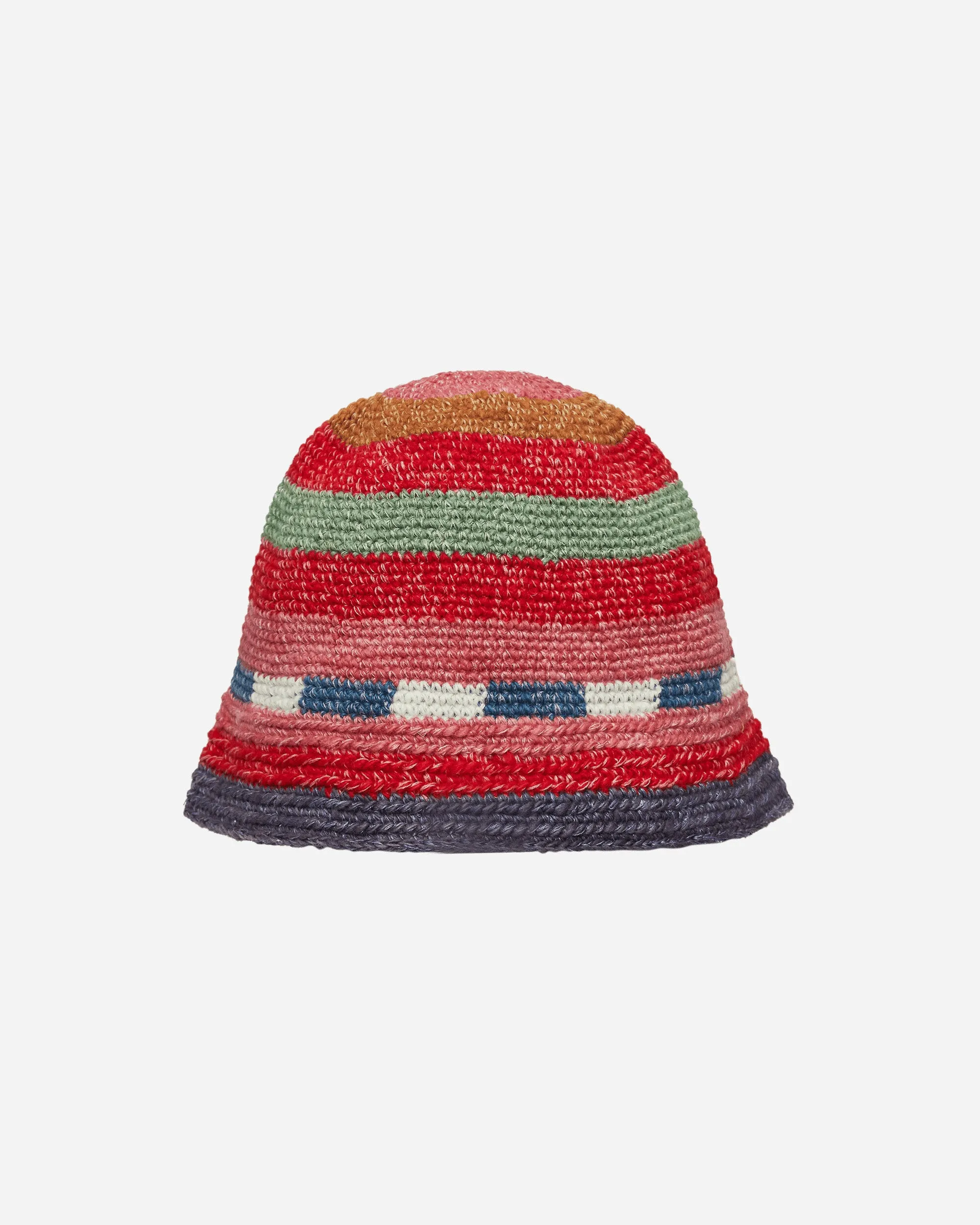 Meda Crochet Knit Hat Multicolor