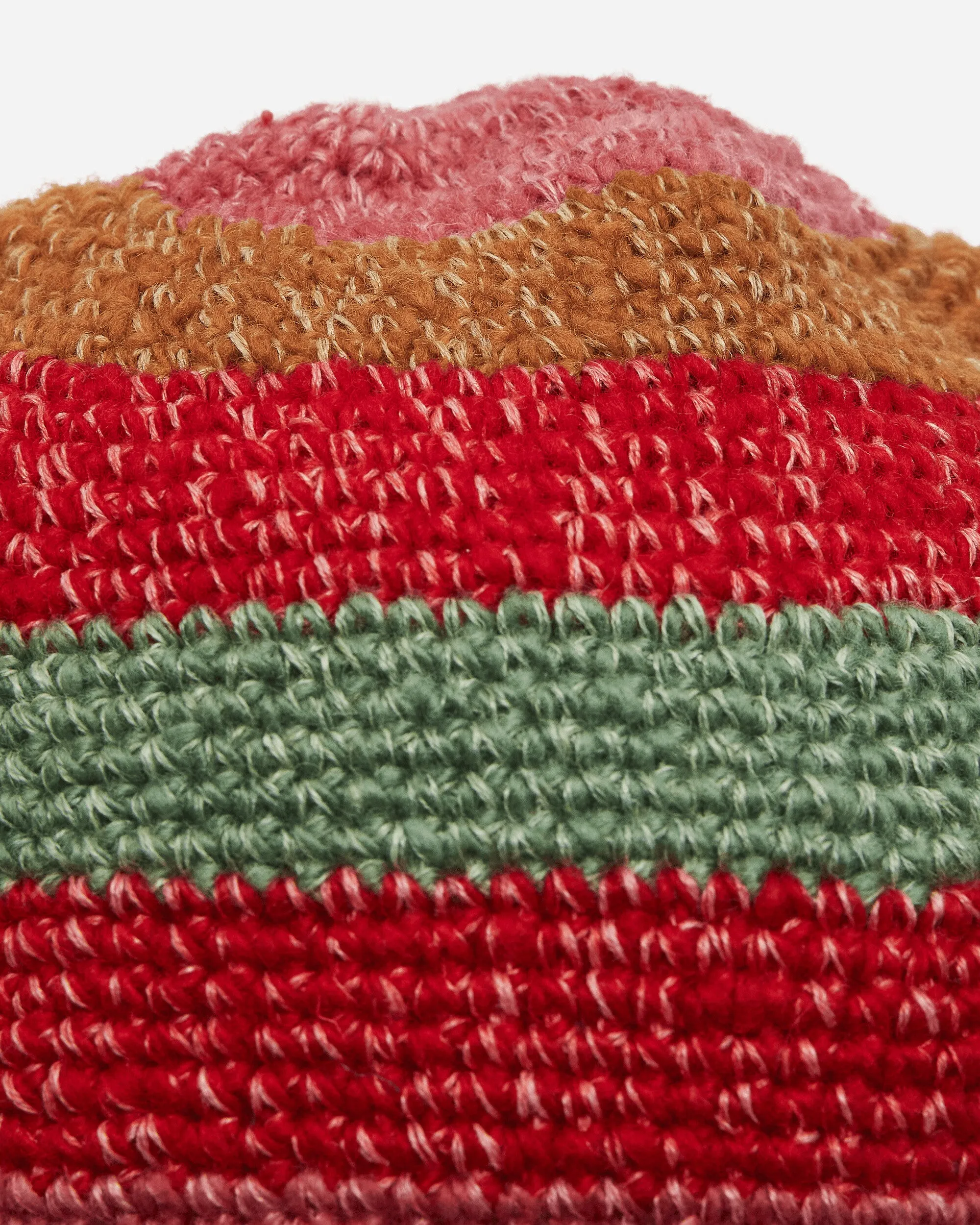 Meda Crochet Knit Hat Multicolor