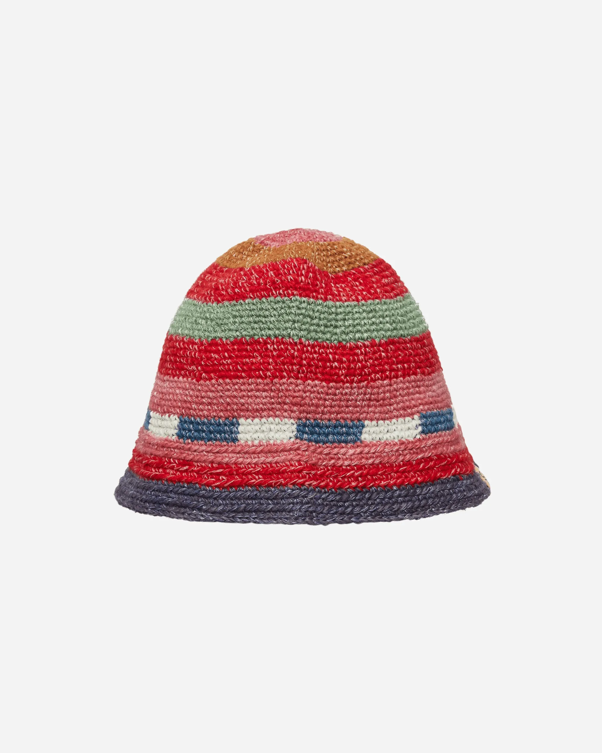 Meda Crochet Knit Hat Multicolor