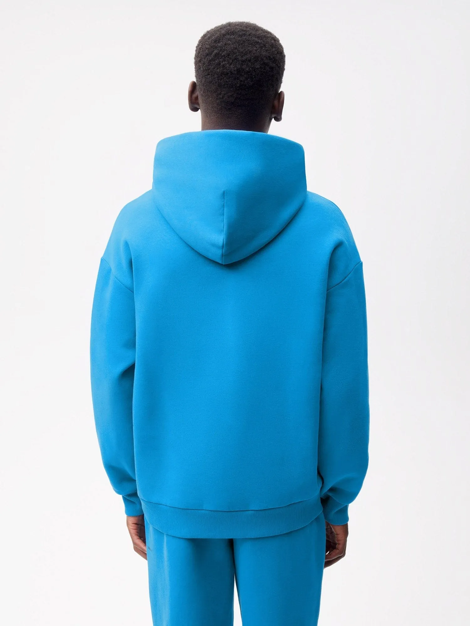 Mens 365 Heavyweight Hoodie—cerulean blue
