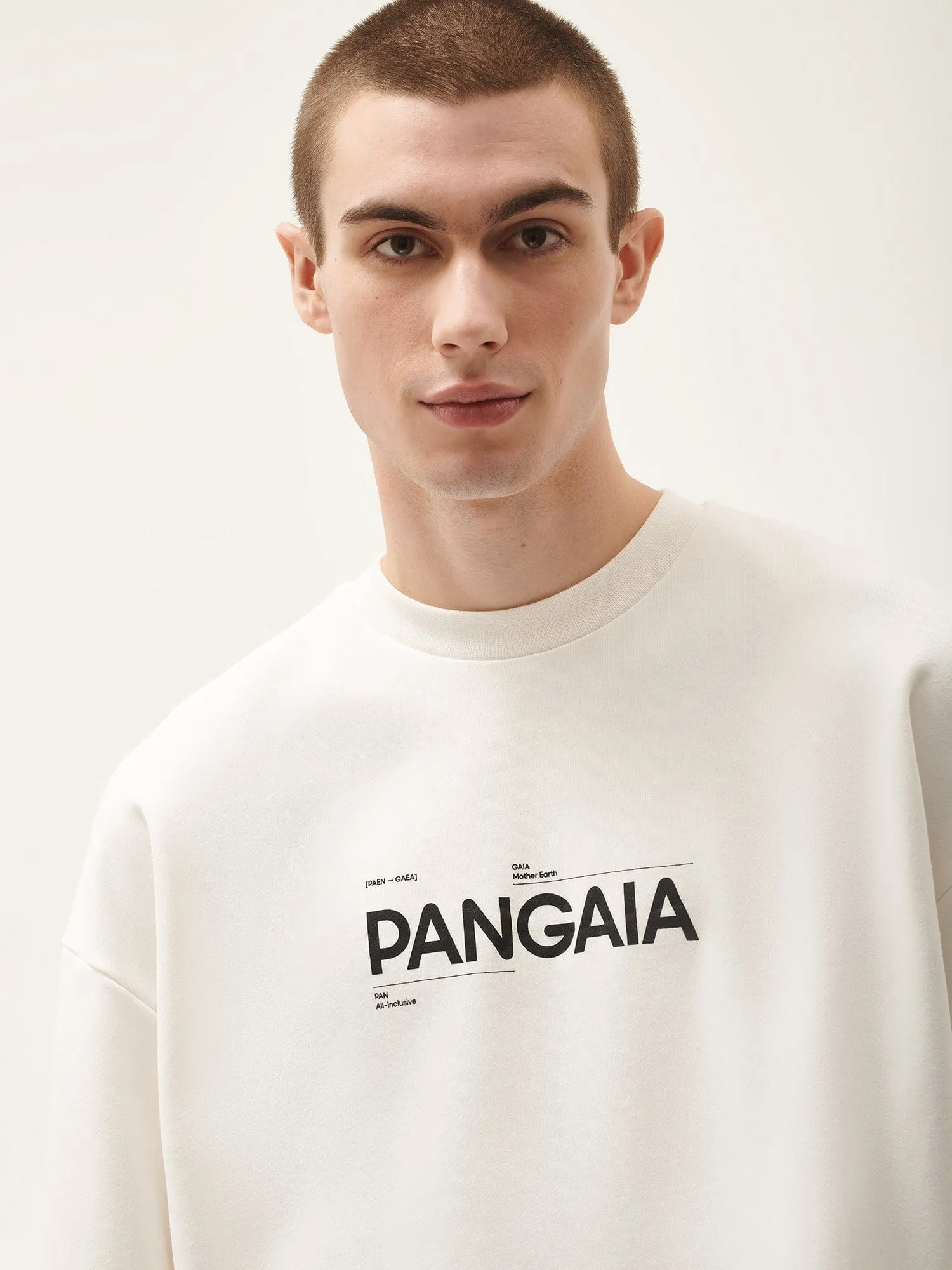 Mens 365 Midweight Definition Sweatshirt—off-white