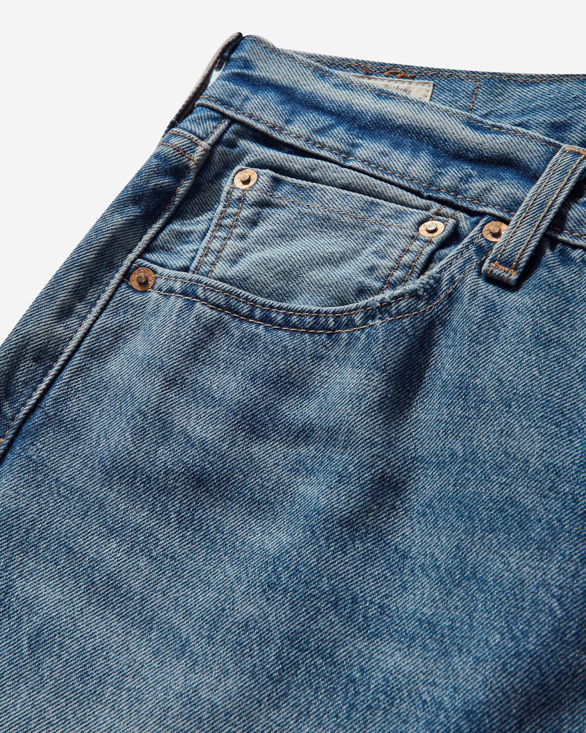 Men's 501 Original Selvedge Jeans Blue