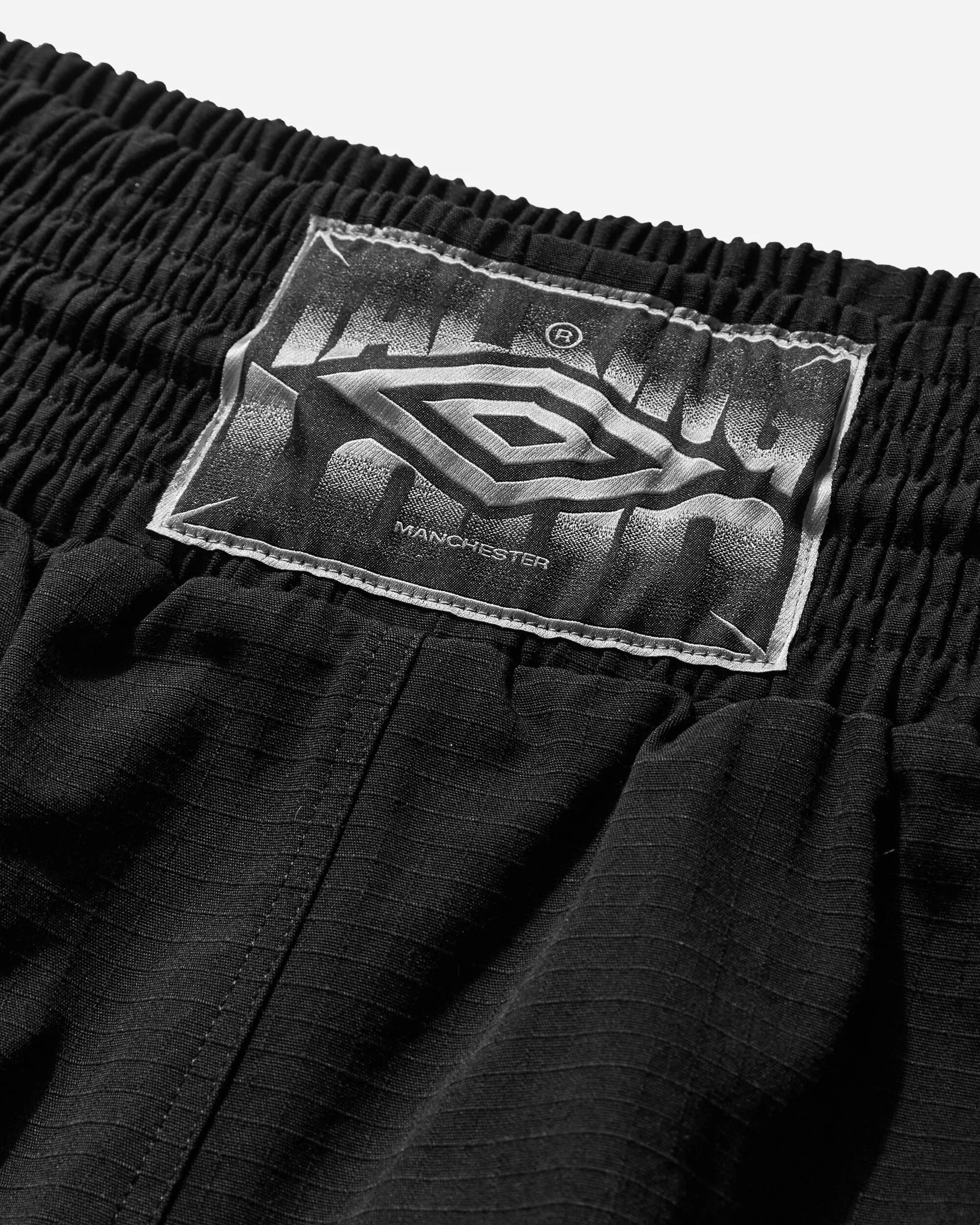 Men's Boxing Cargo Shorts Washed Black