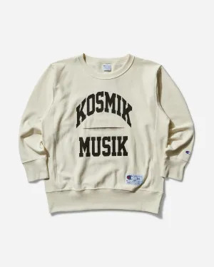 Men's Champion Reverse Weave Crewneck Sweatshirt Ivory