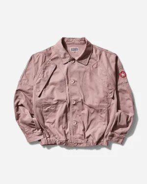 Men's Cutting Button Up Jacket Pink