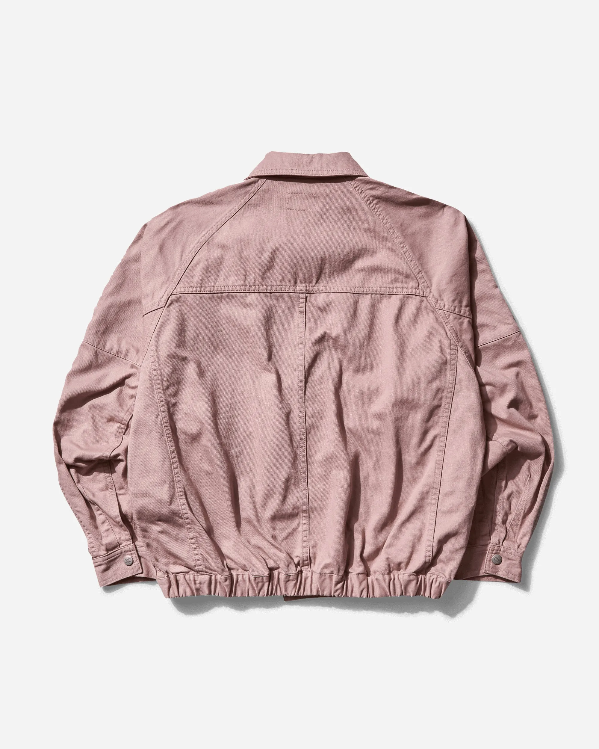 Men's Cutting Button Up Jacket Pink