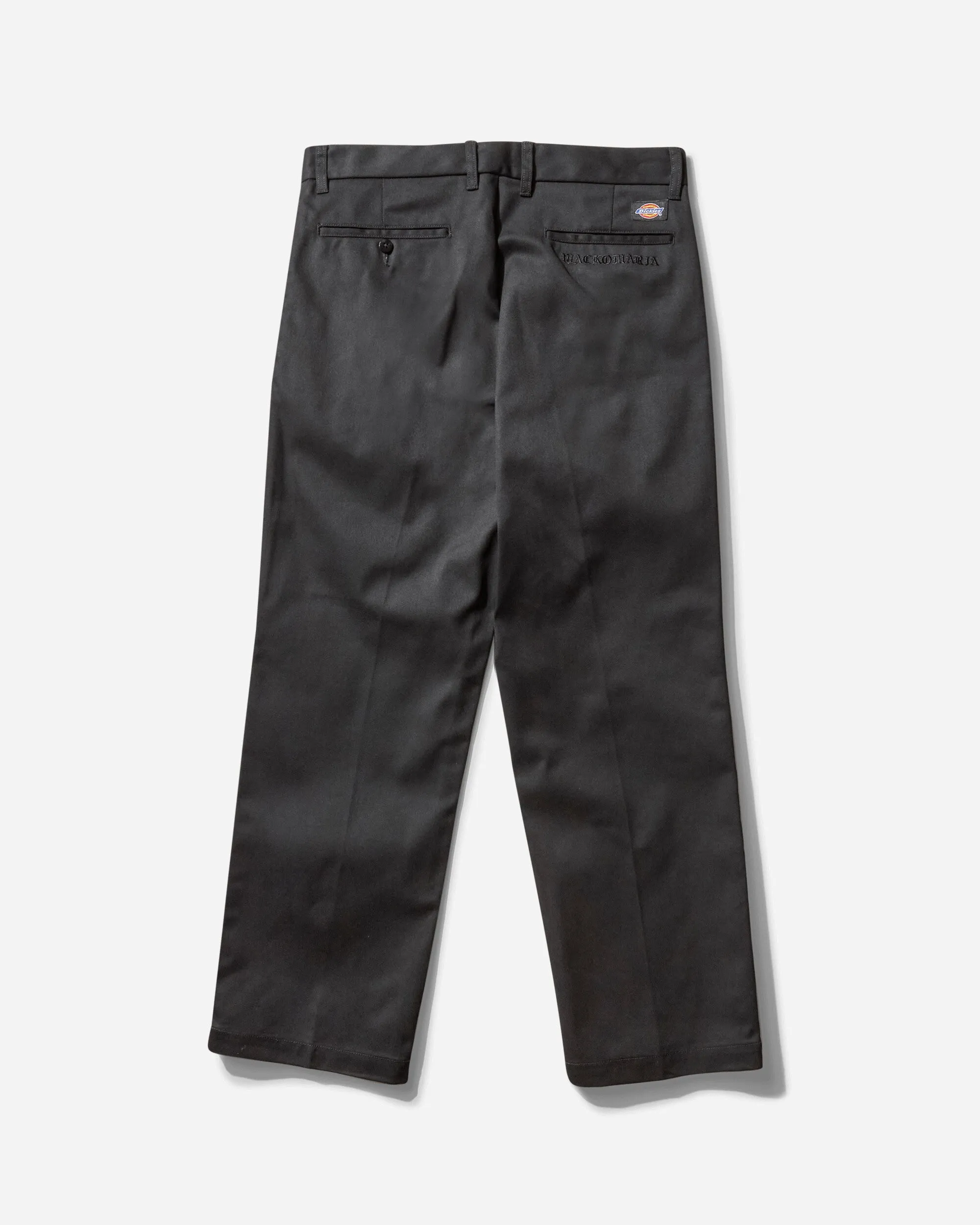 Men's Dickies Pleated Trousers Black