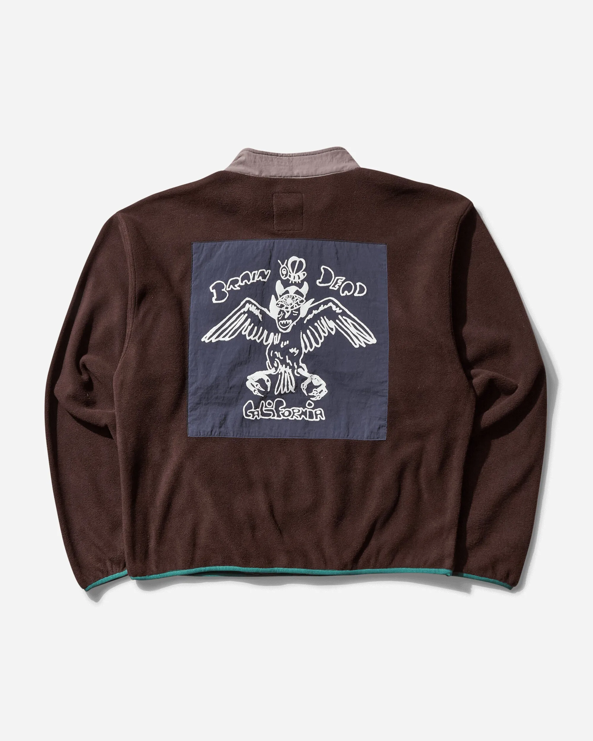 Men's Equipment Fleece Pullover Brown