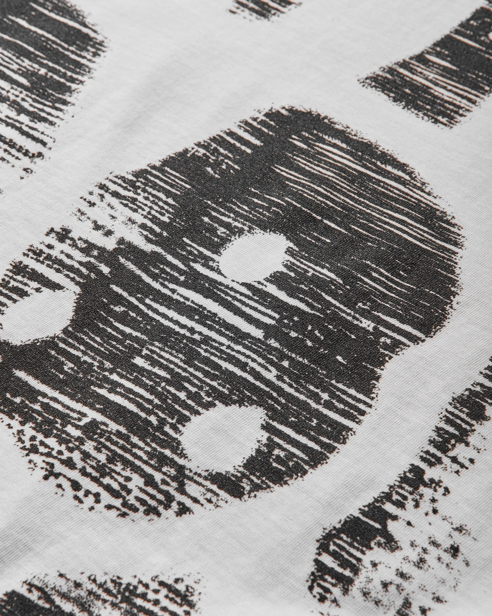 Men's Knock Out Pup T-Shirt Black / White