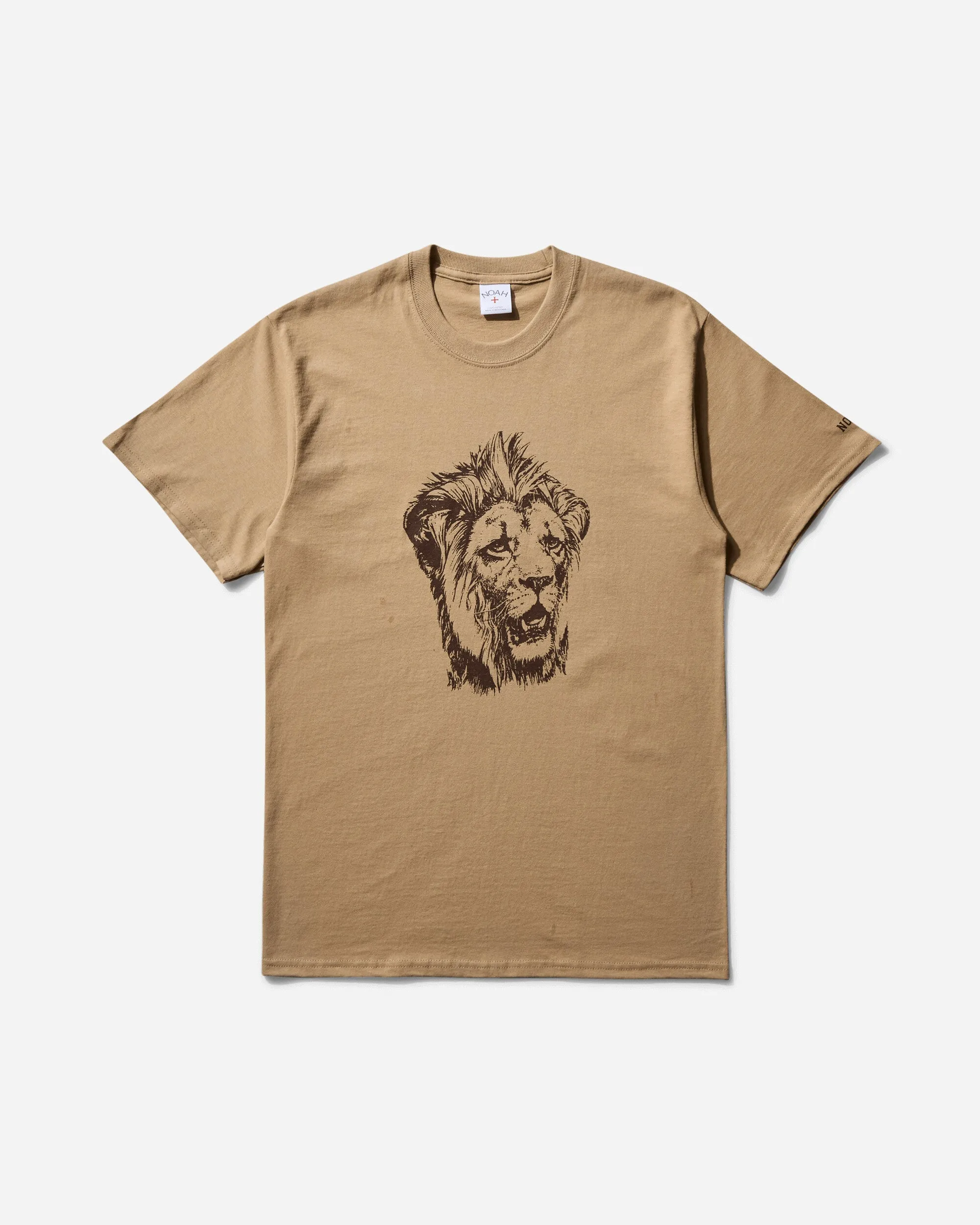 Men's Lion Head T-Shirt Sand