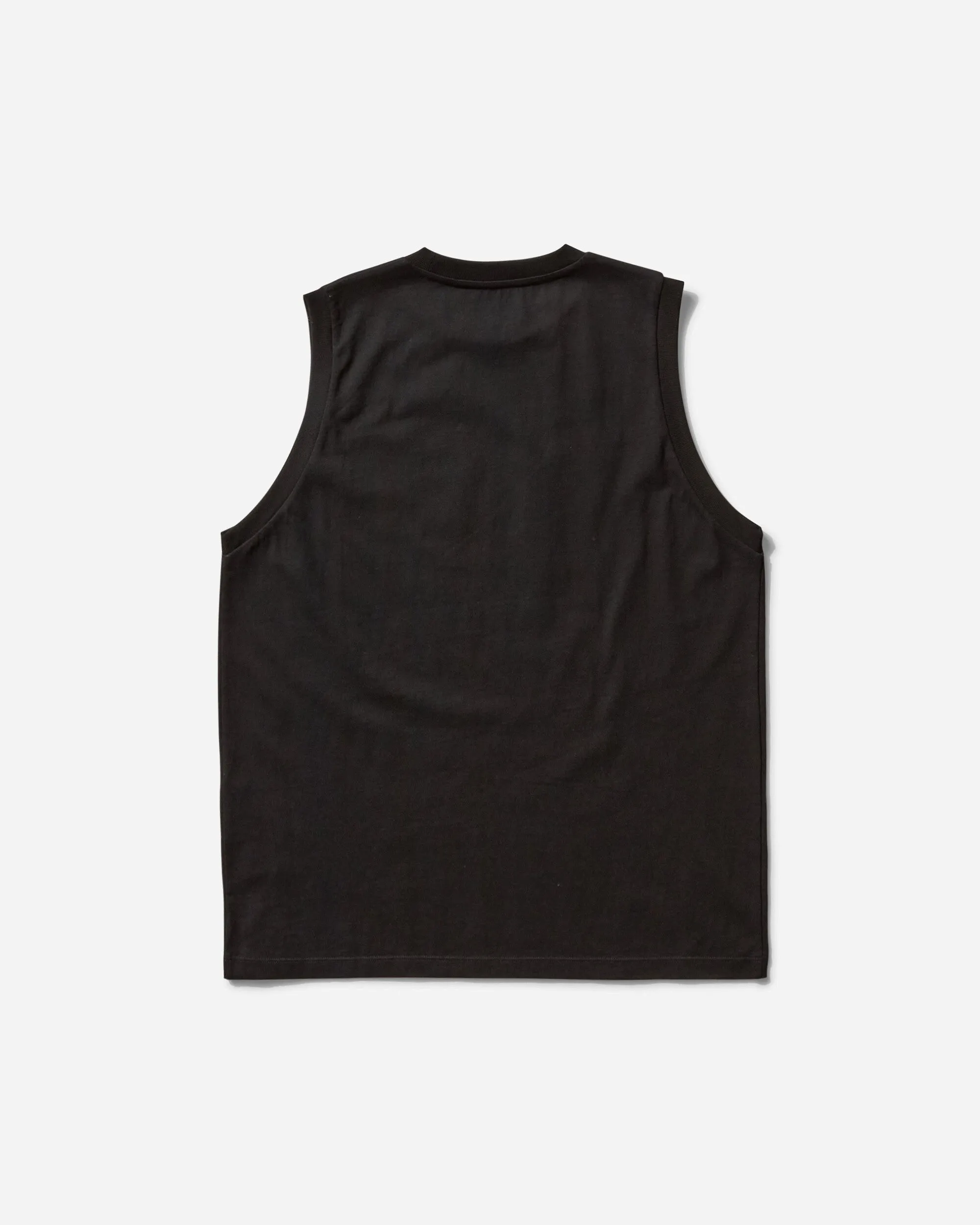 Men's Sleeveless Crewneck Top Black