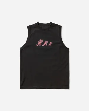 Men's Sleeveless Crewneck Top Black