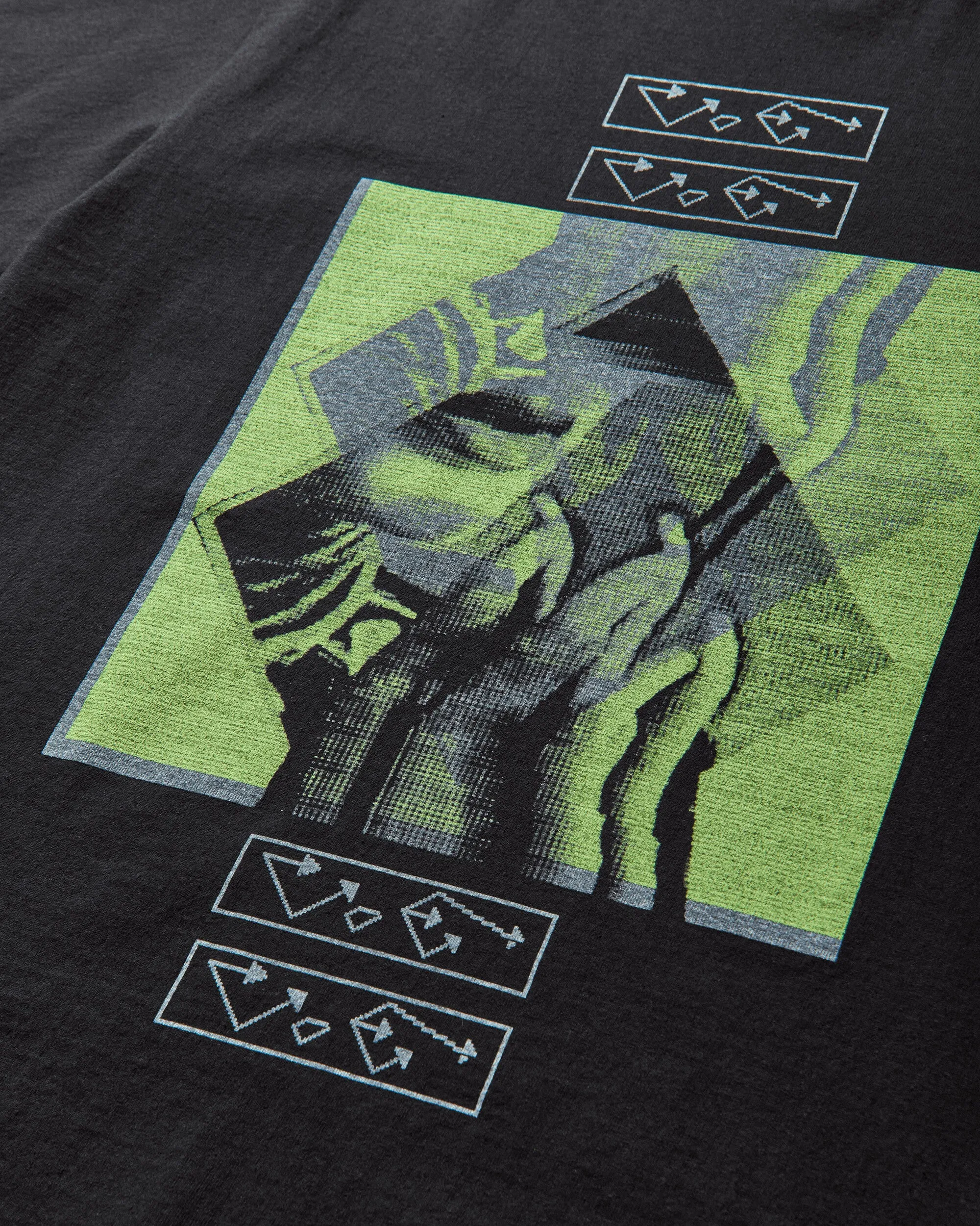 Men's TH Nails_big / AS D_intergration T-Shirt Black