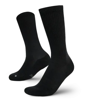 Merino Crew Socks Black