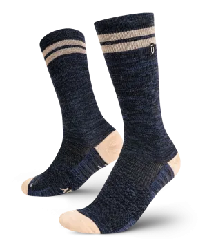 Merino Lite Crew Socks Cobalt