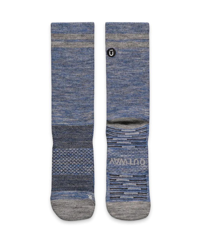Merino Lite Crew Socks Sky