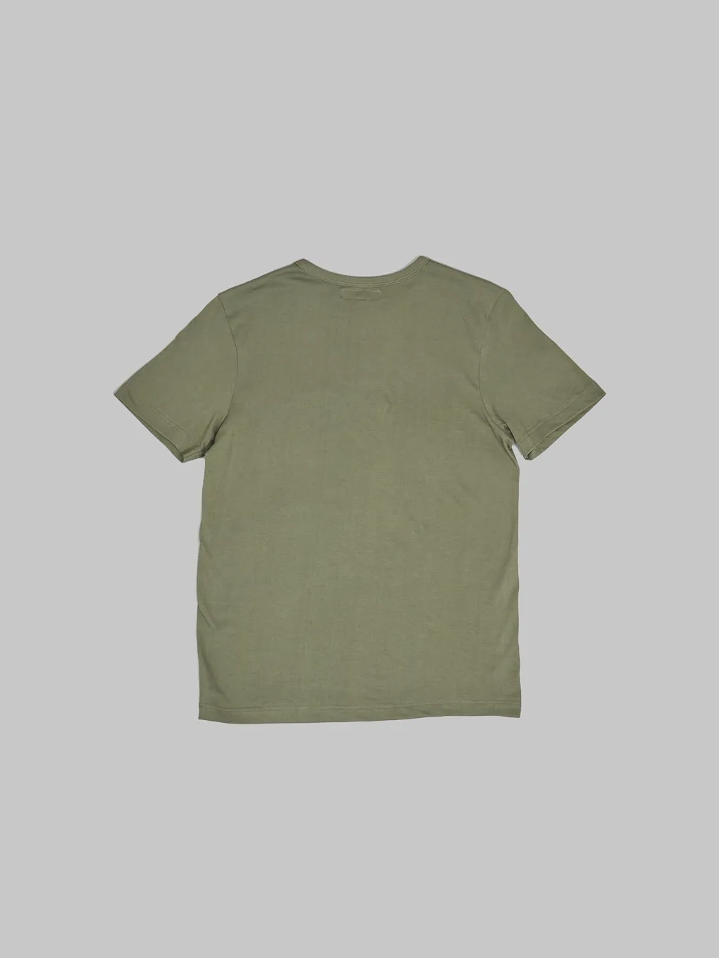 Merz b. Schwanen 1950s 5.5oz Loopwheeled Classic Fit T-Shirt Army Green