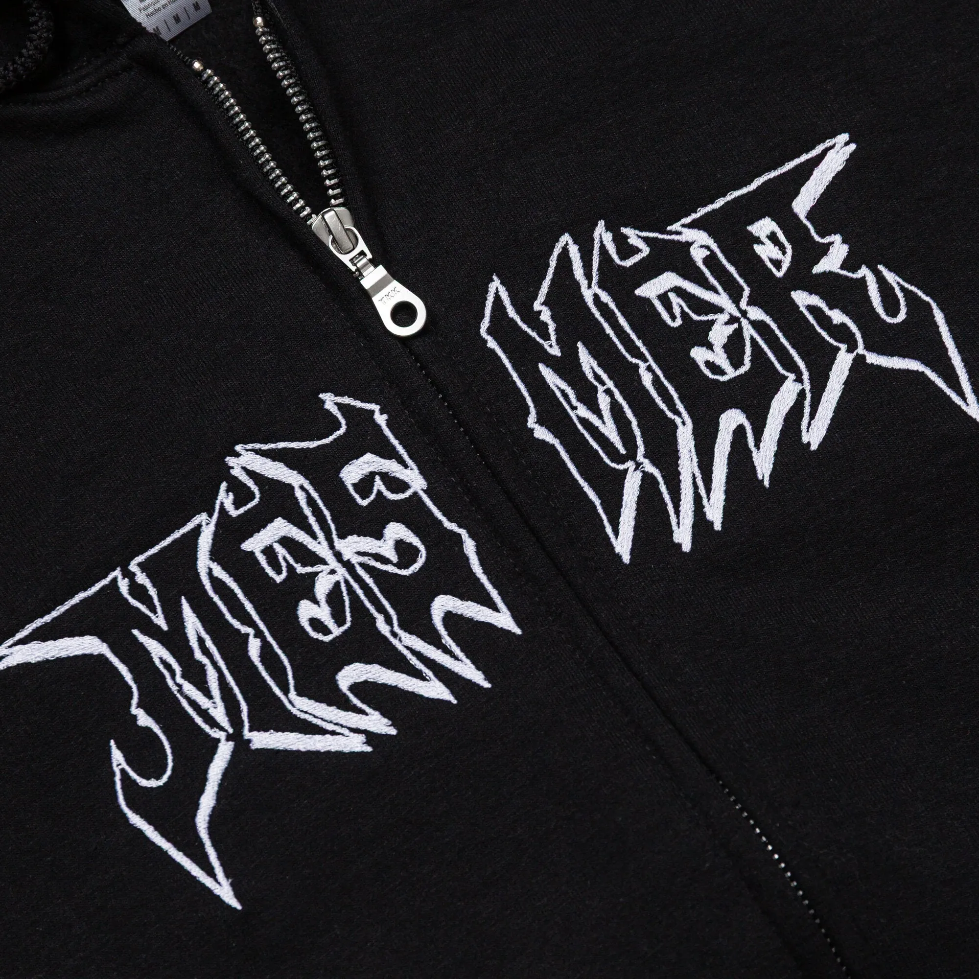 Mesmer Goth Zipped Hooded