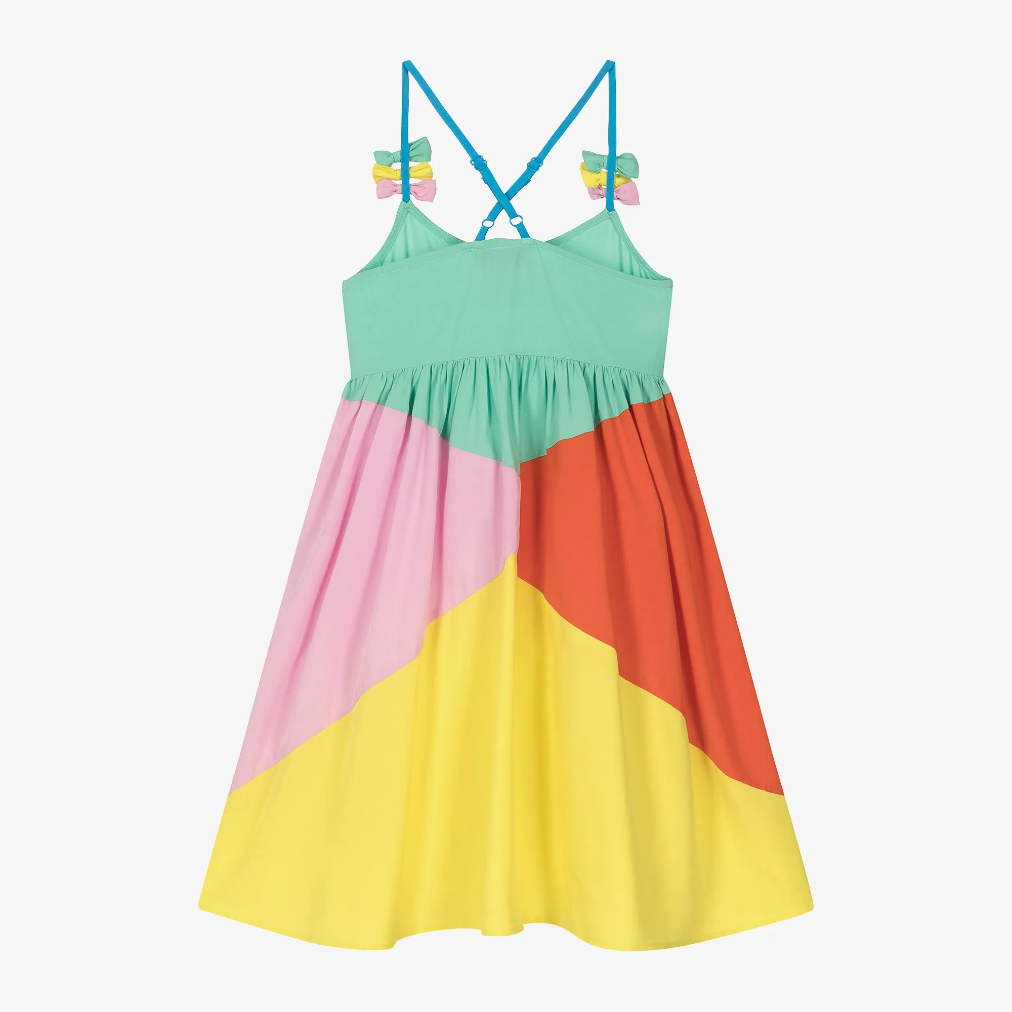 Multicolor Bow Dress