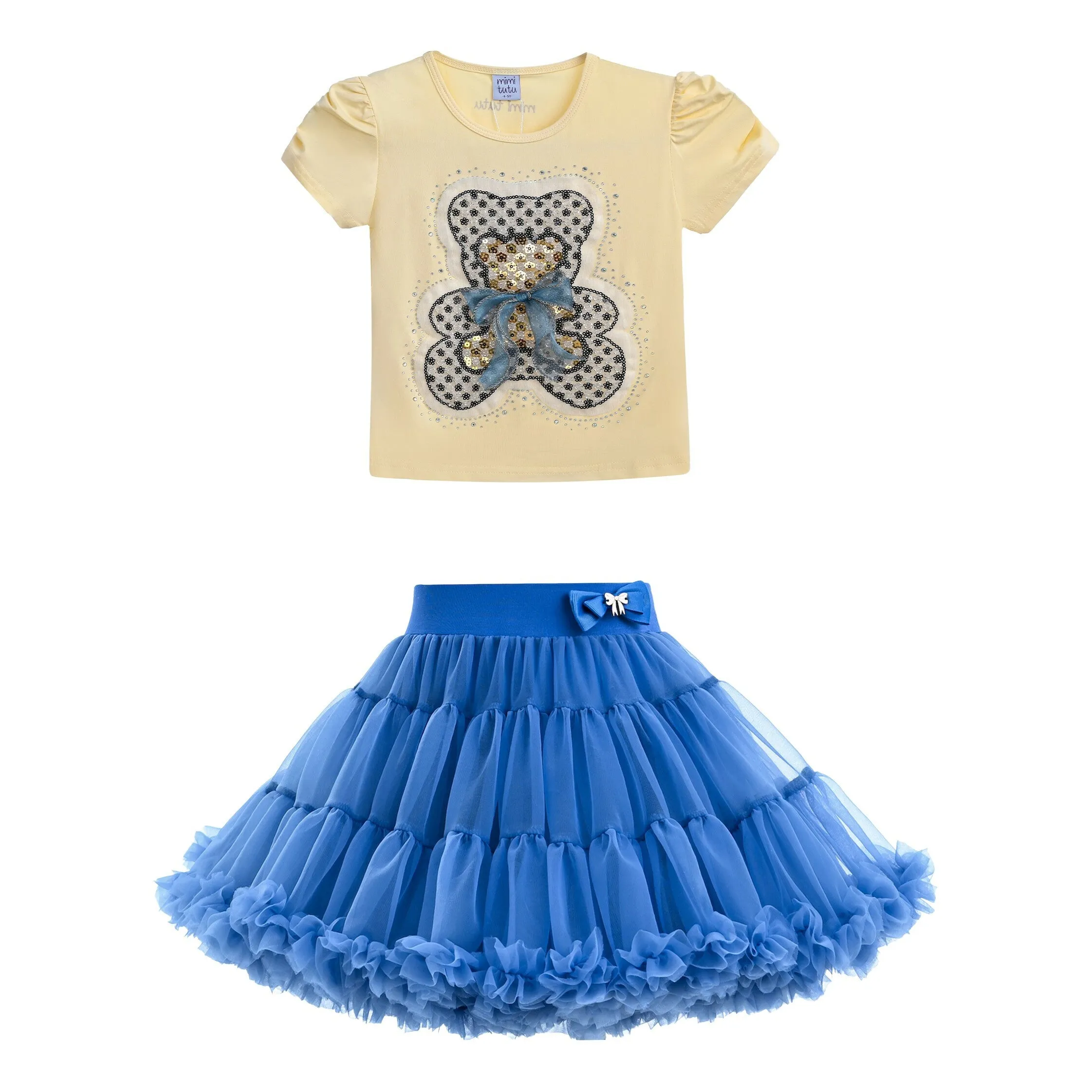 Multicolor Carla Bear Skirt Outfit