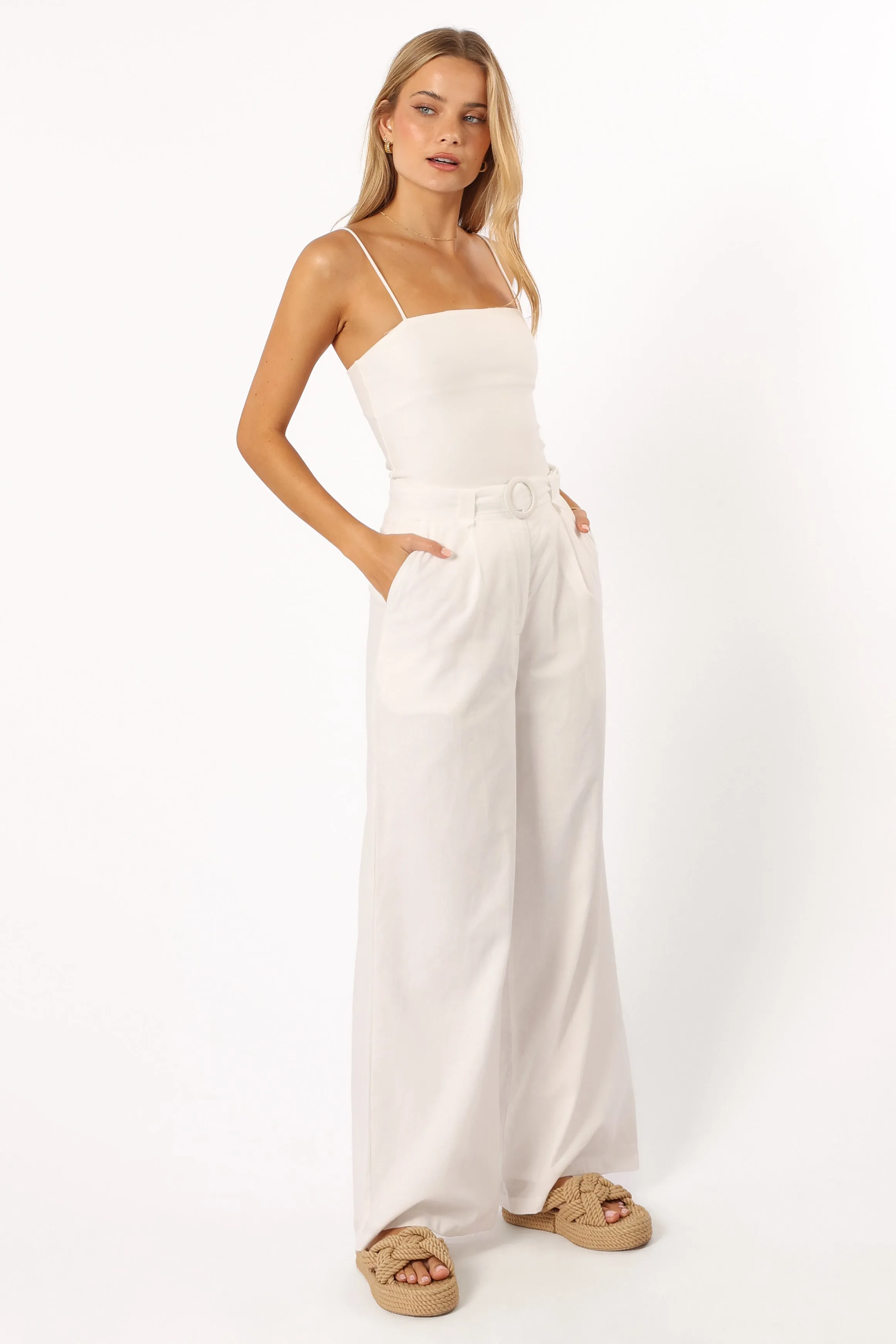 Mylia Pant - White