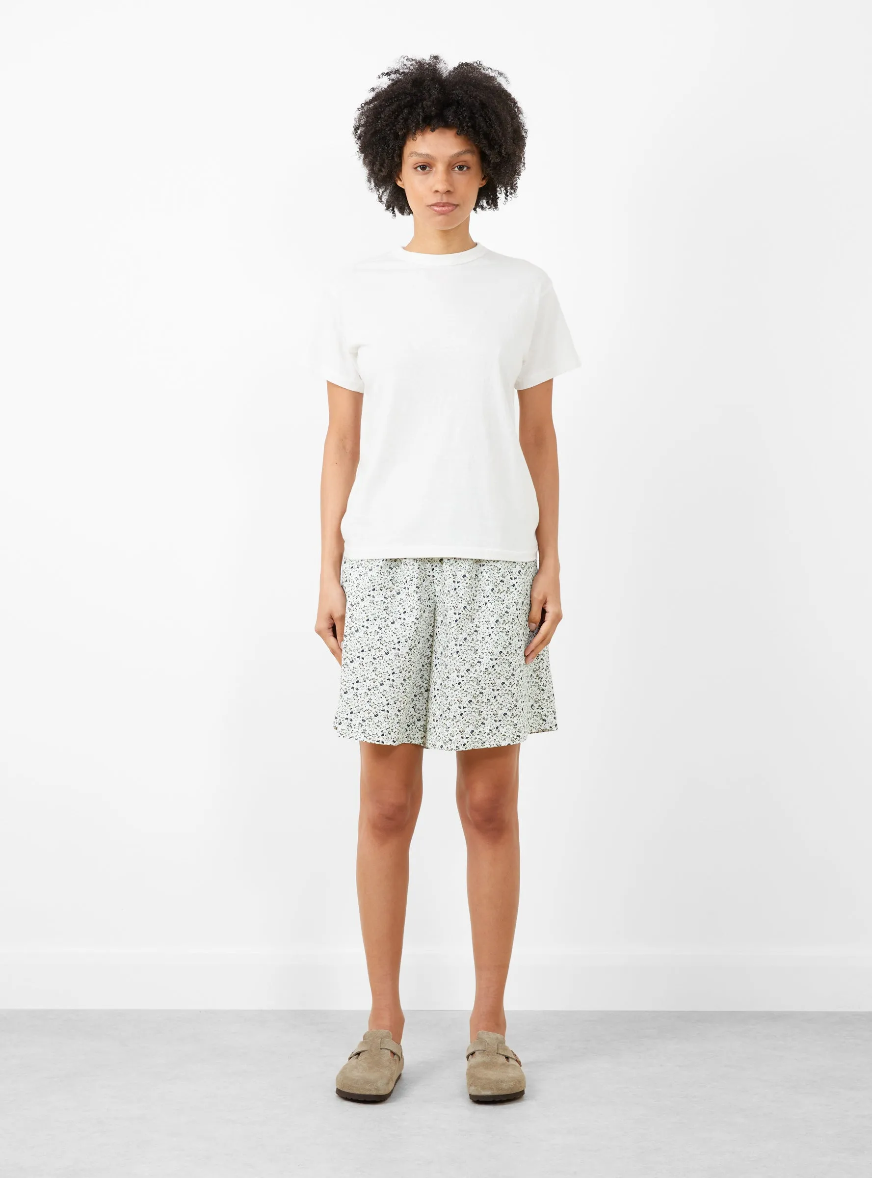 Na'Maka Oh Shortsleeve T-Shirt Off White