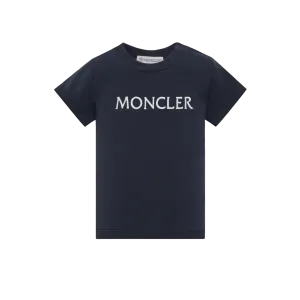 Navy Embroidered Logo T-Shirt