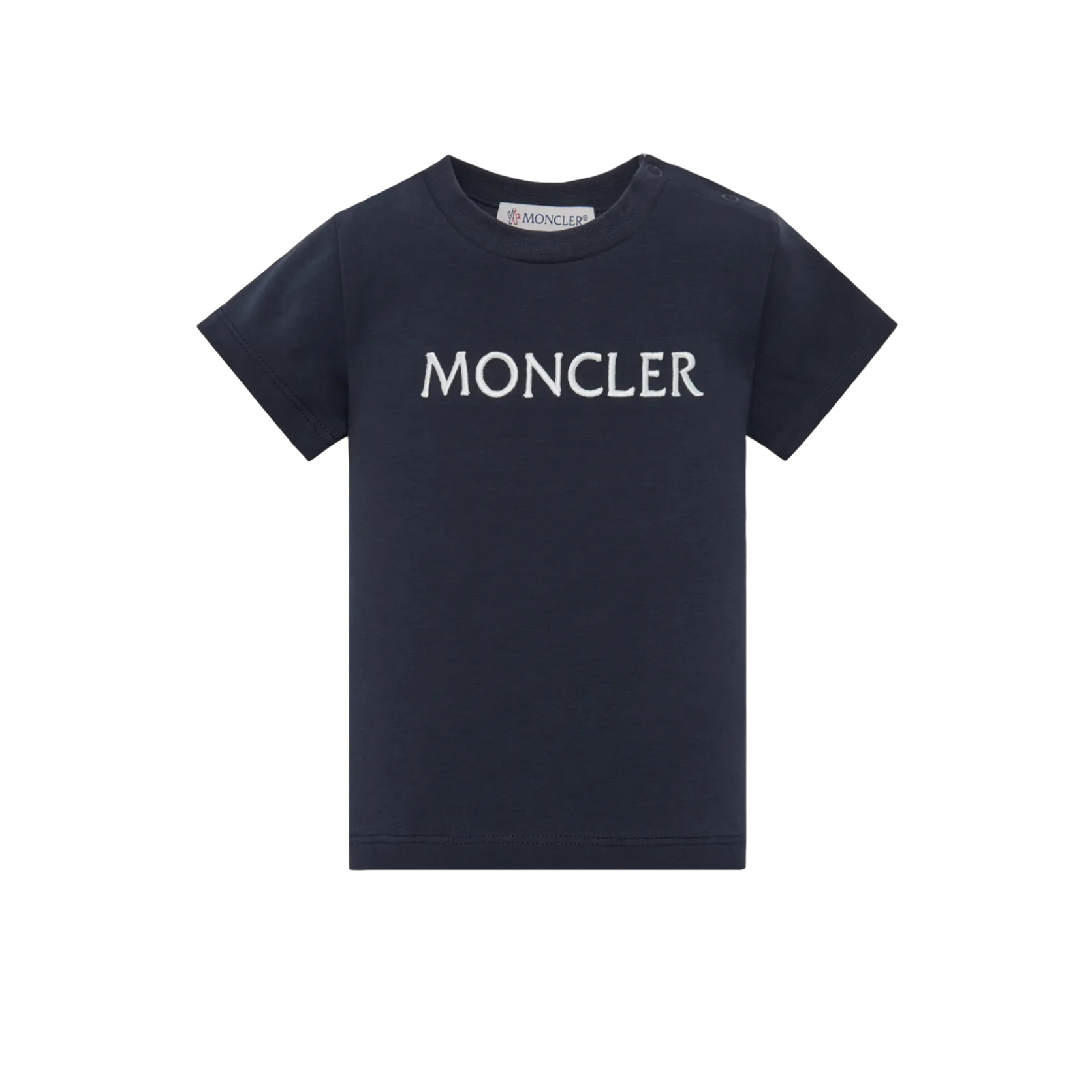 Navy Embroidered Logo T-Shirt