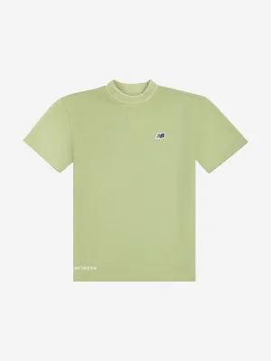 New Balance Boys Premium Racking Rib T-Shirt in Green