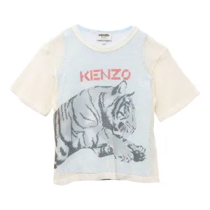 Off White Tiger Print T-Shirt