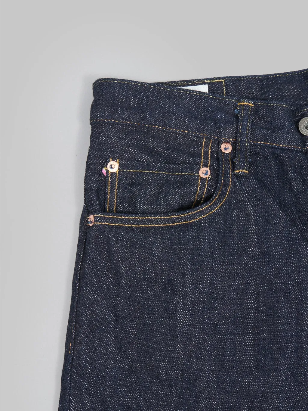 ONI Denim 022-KI Kiraku 12oz Relax Straight Jeans