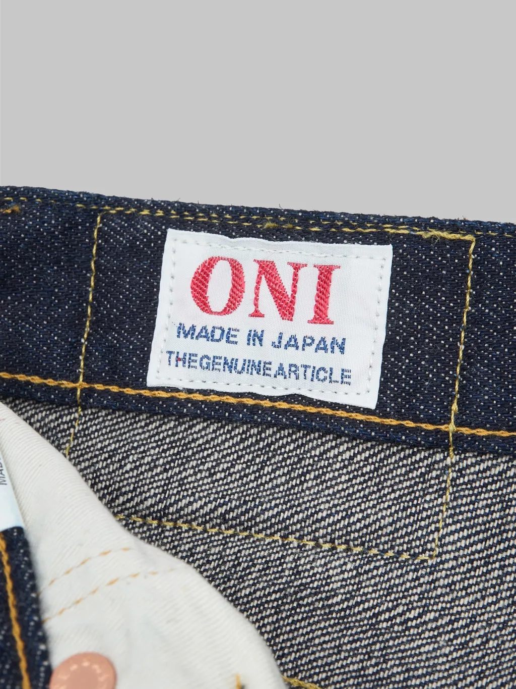 ONI Denim 022-KI Kiraku 12oz Relax Straight Jeans