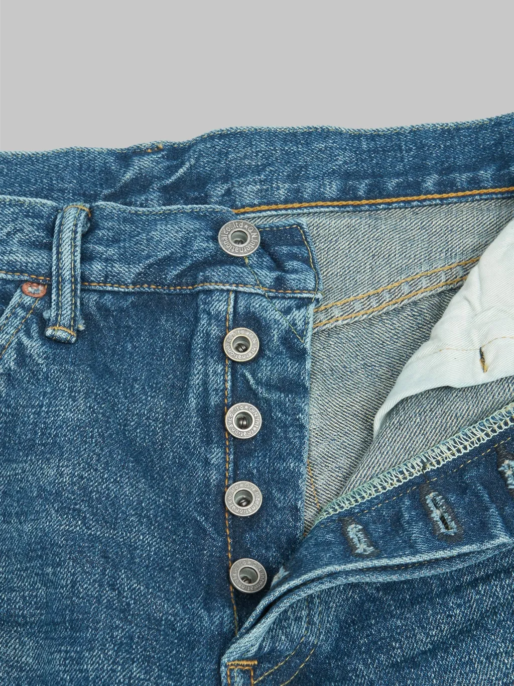 ONI Denim 246 Ishikawadai Used 15oz Neat Straight Jeans