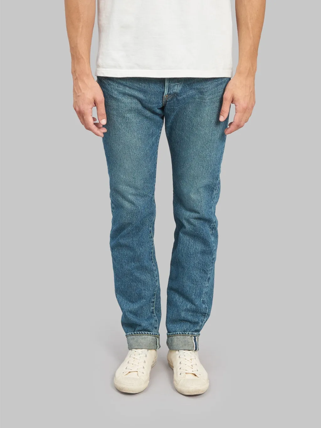 ONI Denim 246 Ishikawadai Used 15oz Neat Straight Jeans