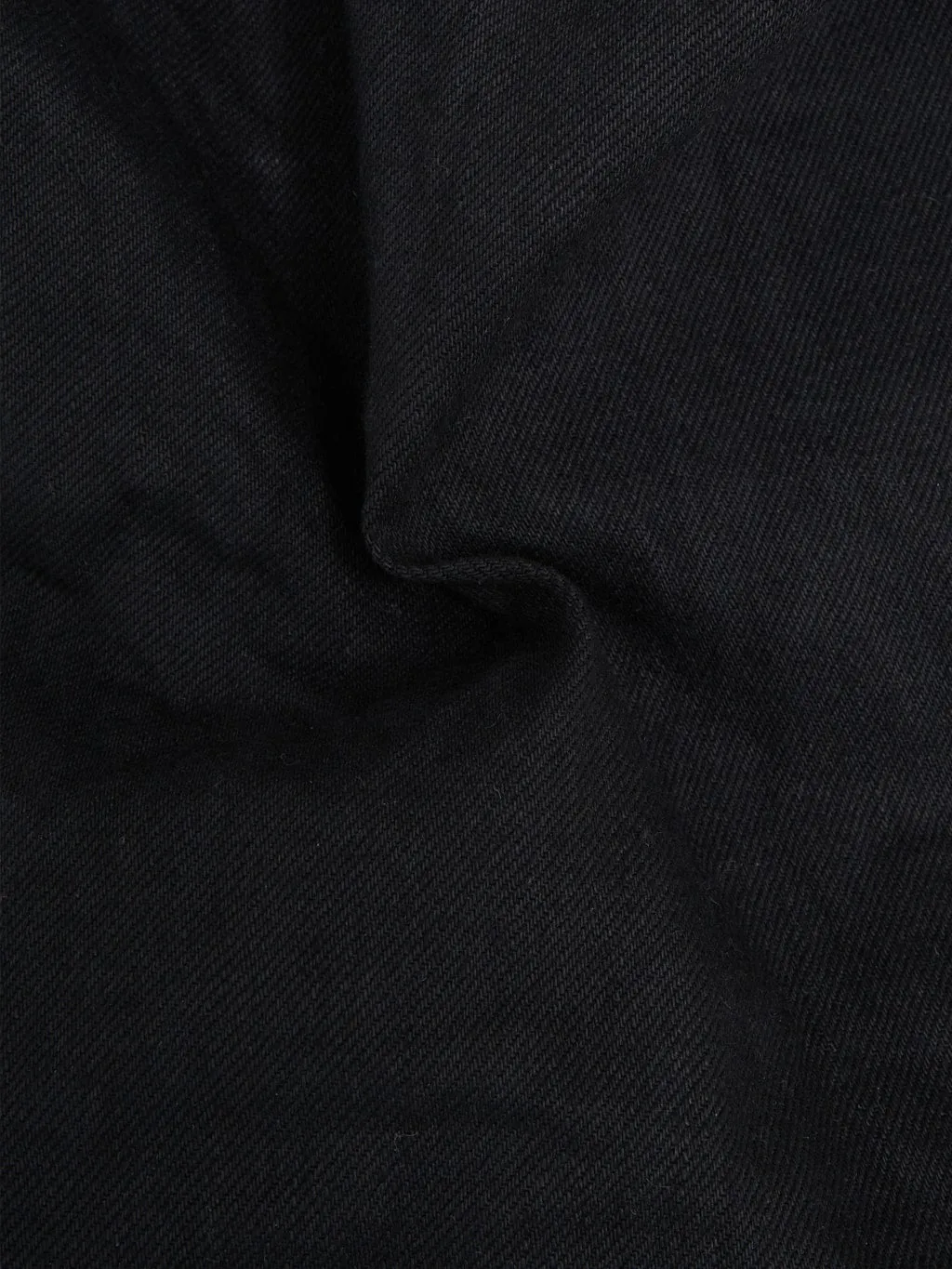 ONI Denim 286-13BK Jet Black Denim 13oz Neat Straight Jeans