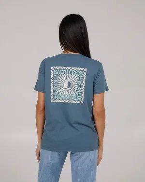 Optic Sea B.f Tee - Fin Blue