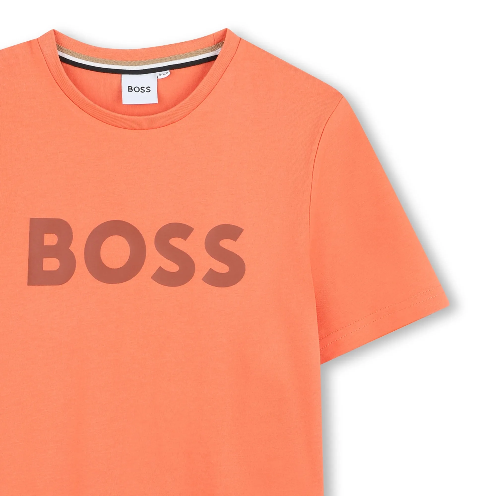Orange Logo Short Sleeve T-Shirt