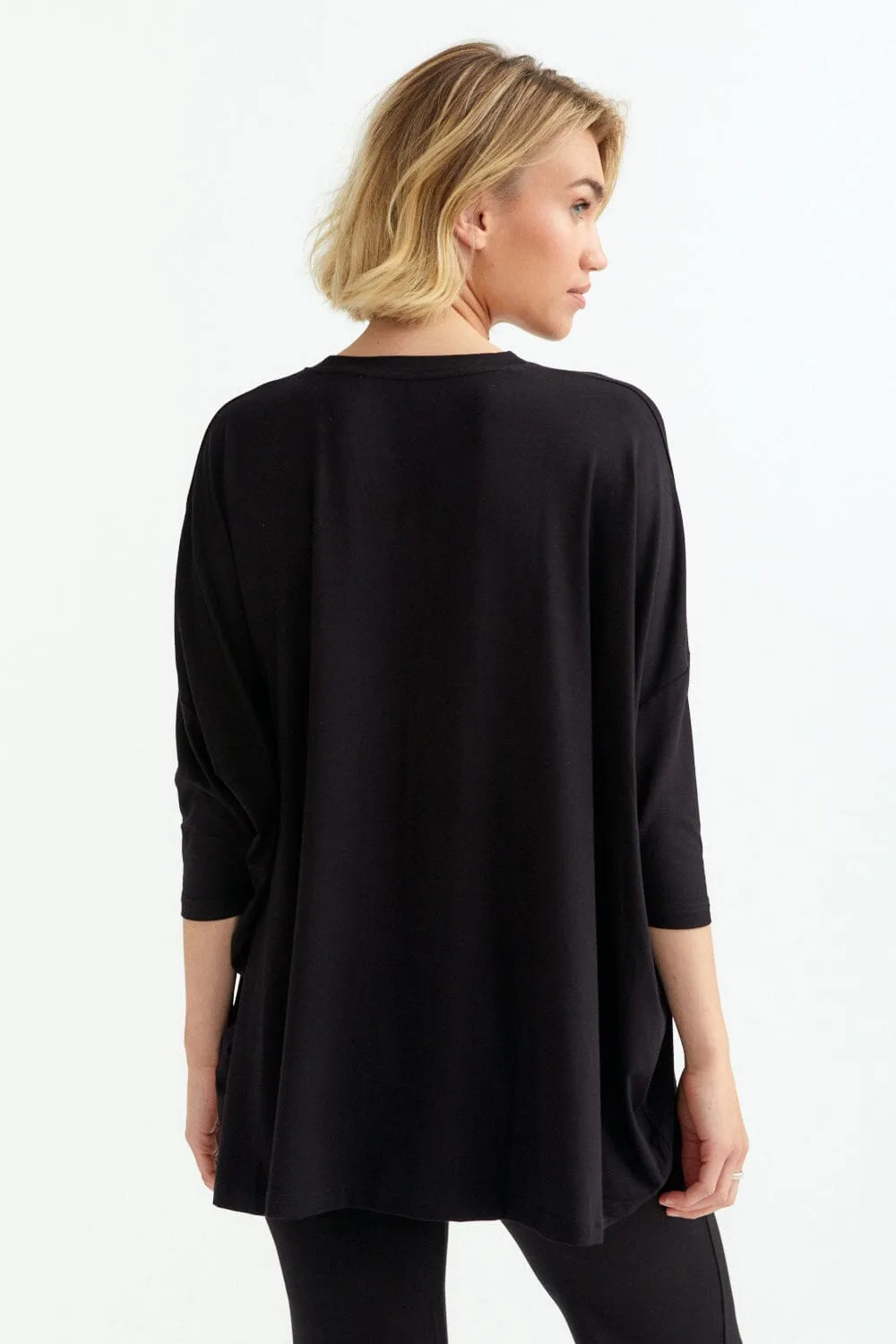 Oversized 3/4 Sleeve Top
