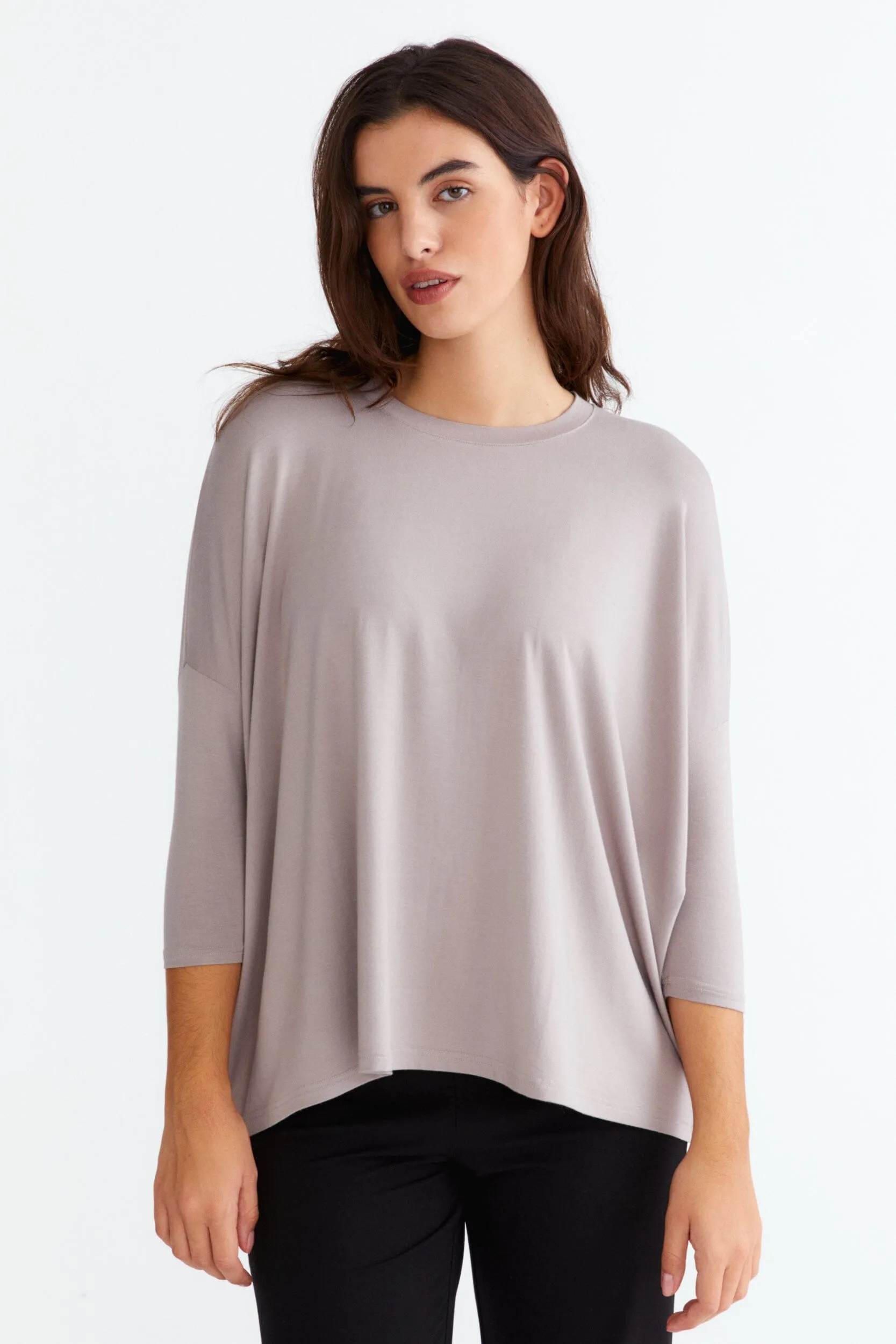 Oversized 3/4 Sleeve Top
