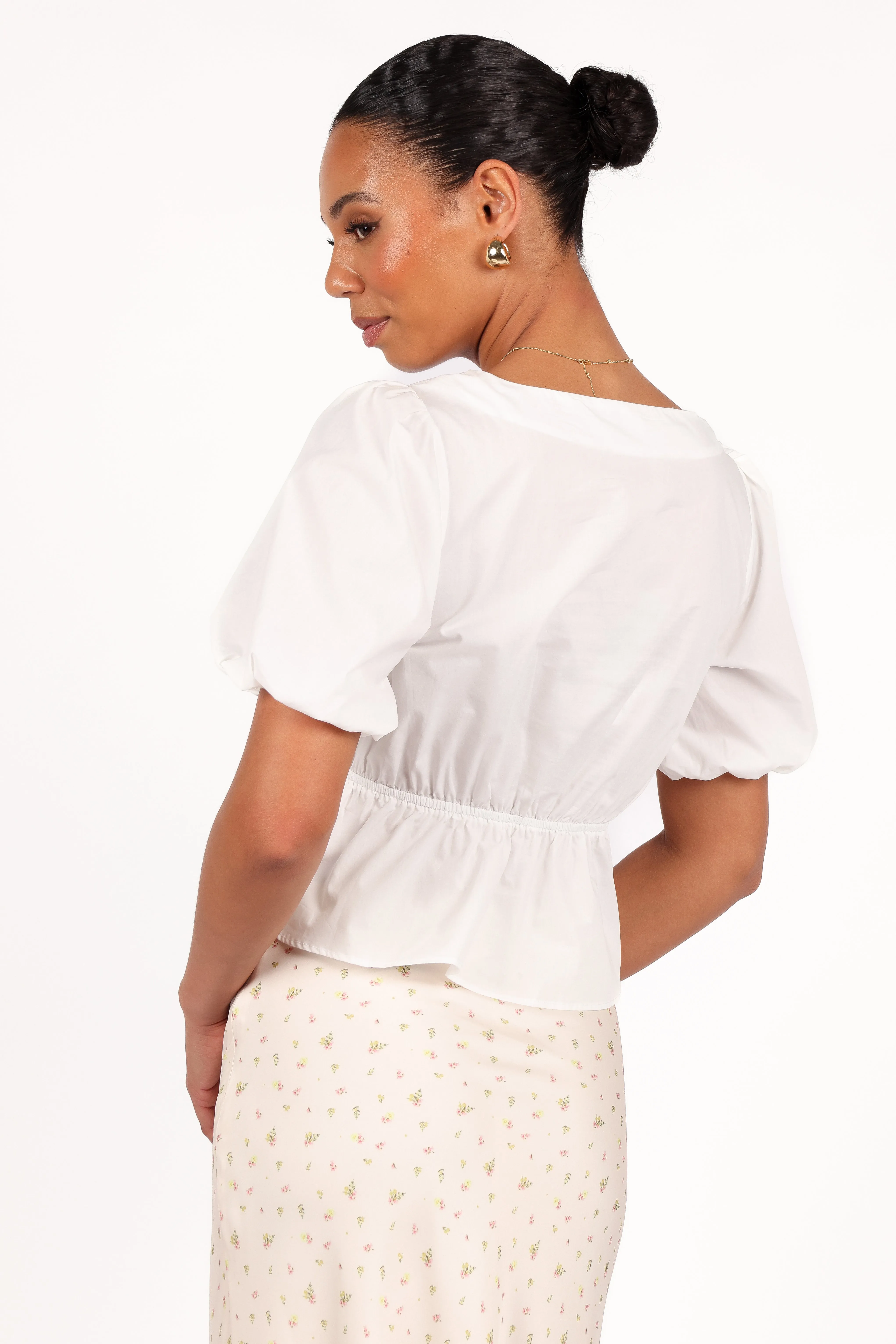 Pippi Top - Cloud White