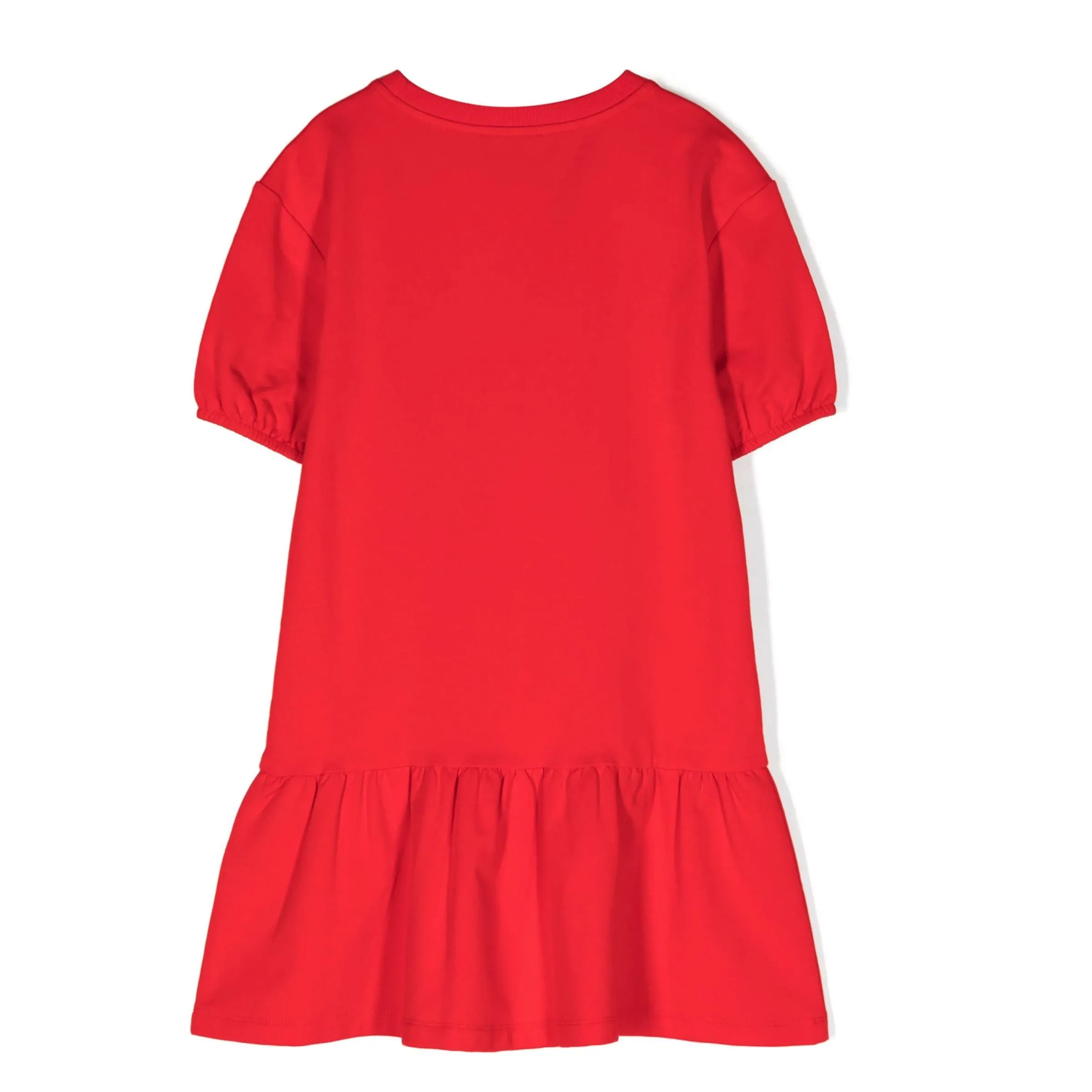 Poppy Red Bear Logo Dress