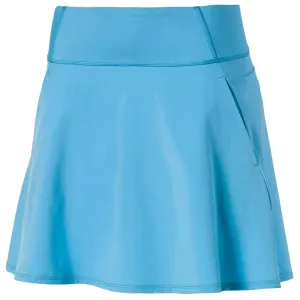 PUMA PWRShape Solid Woven Golf Skirt Ethereal Blue - SS19 Women