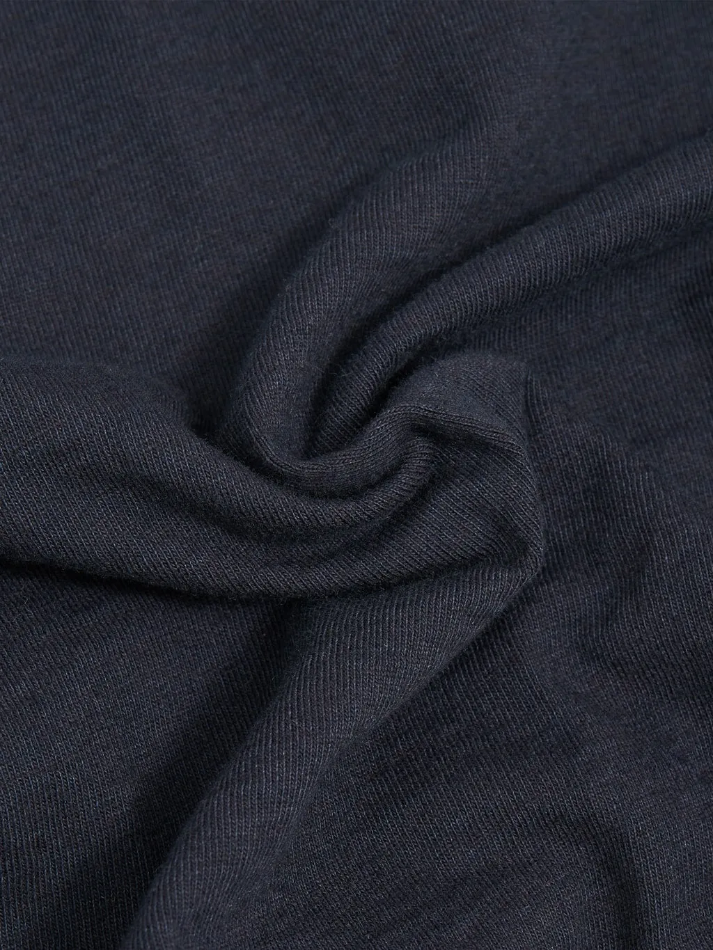 Pure Blue Japan LS5011-IDBK Black Indigo Dyed Long Sleeve T-Shirt
