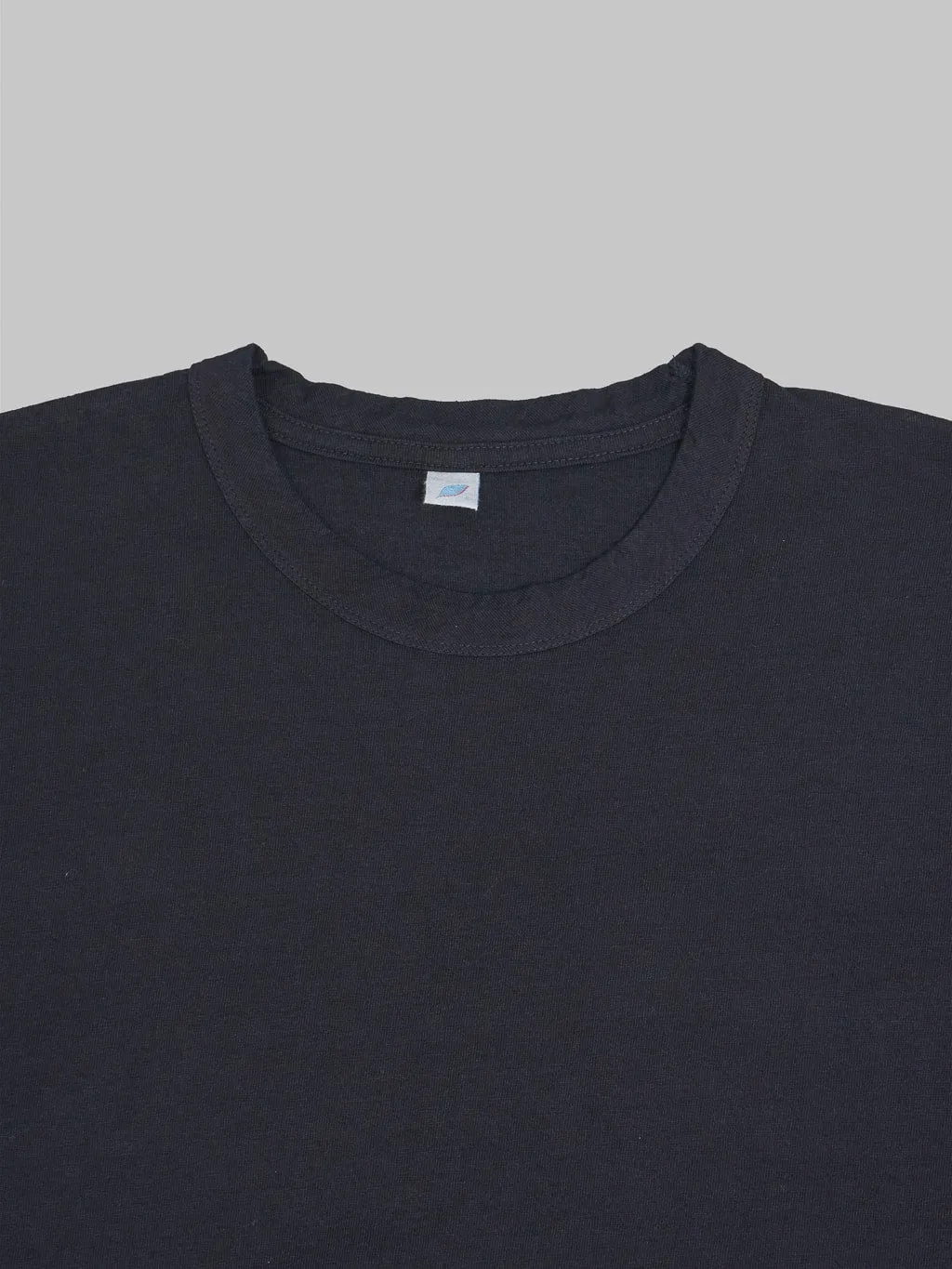 Pure Blue Japan LS5011-IDBK Black Indigo Dyed Long Sleeve T-Shirt
