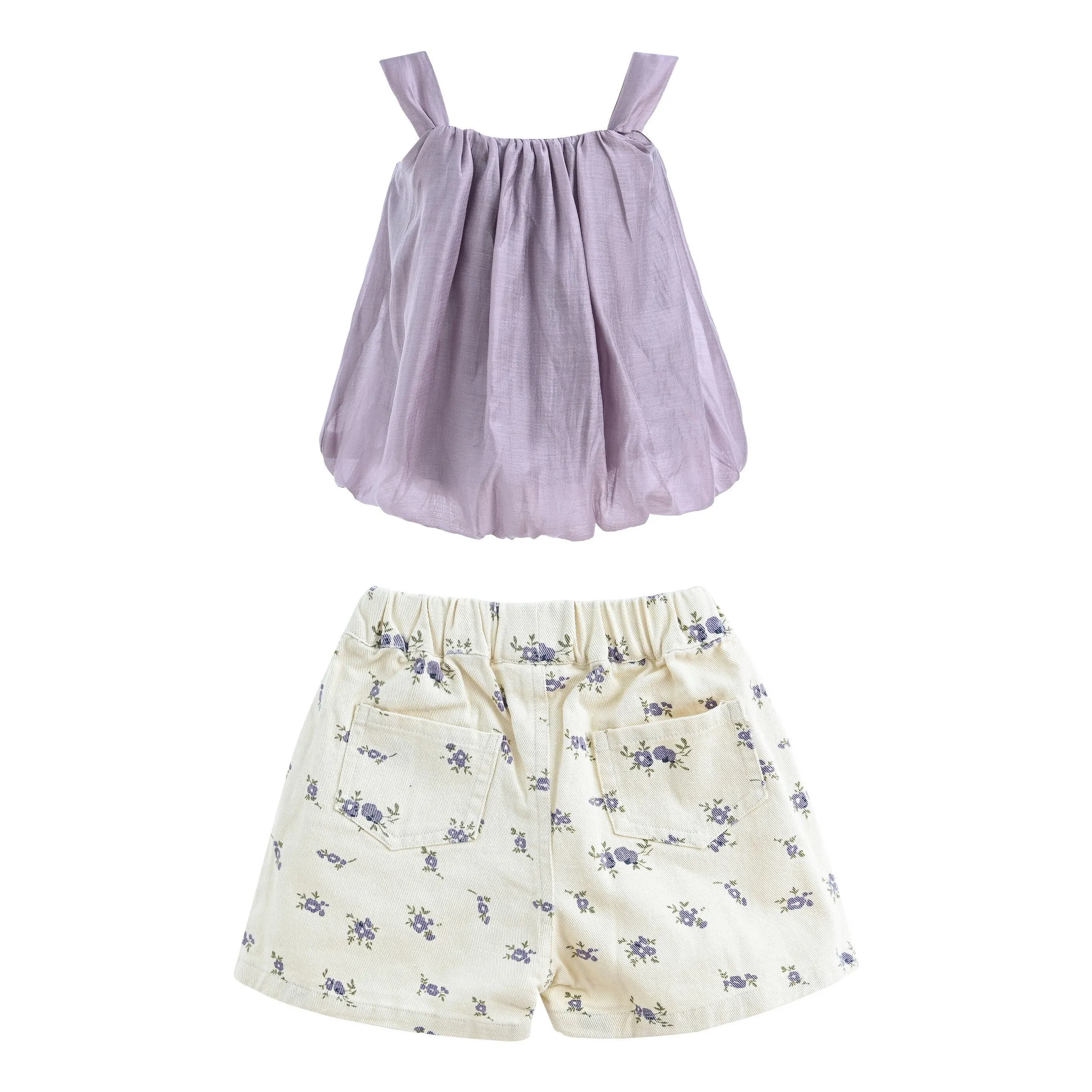 Purple Lavender Bow Outfit